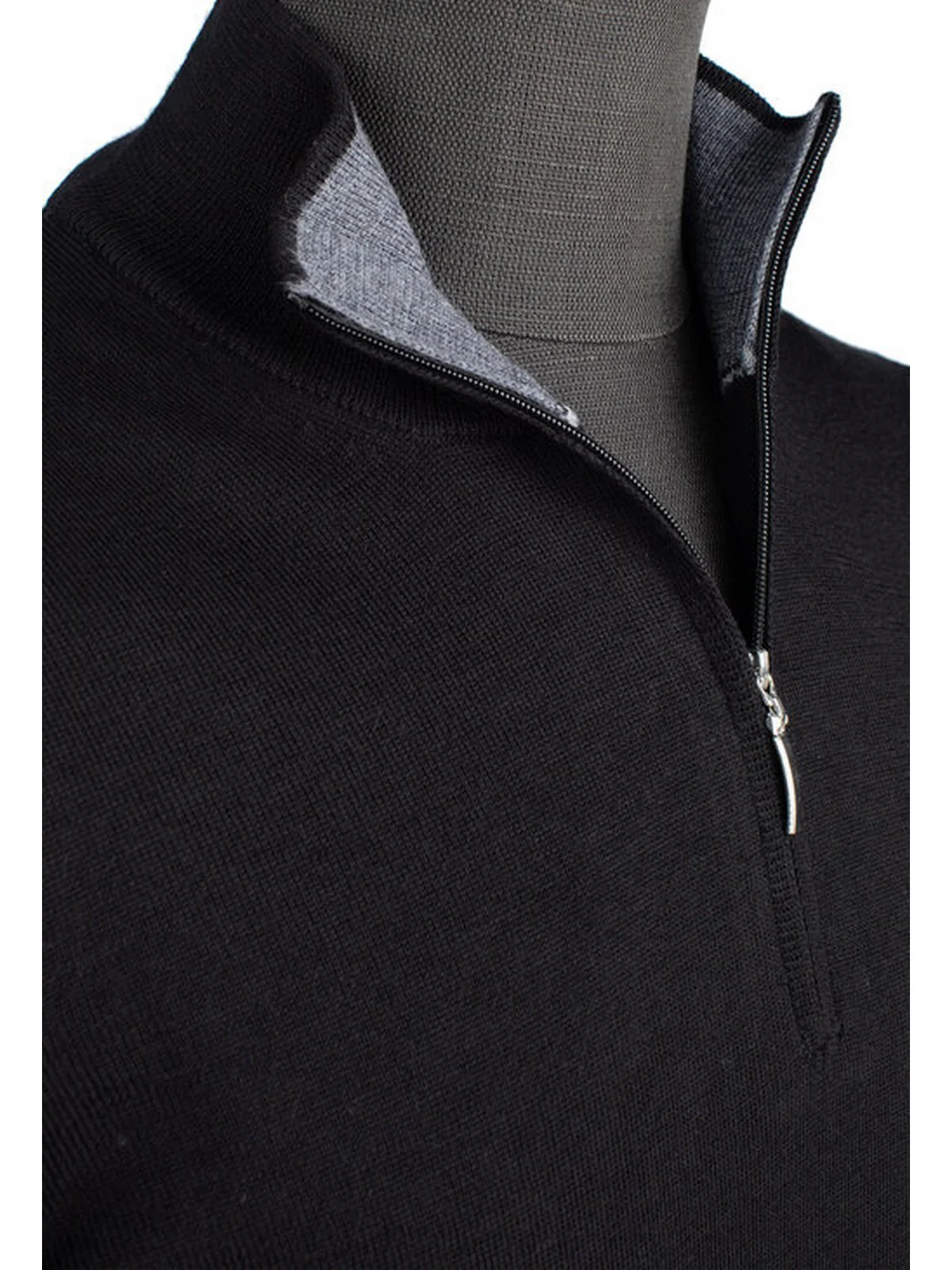 GRAN SASSO Maglione Uomo 55126/14290 099 Nero - Image 2