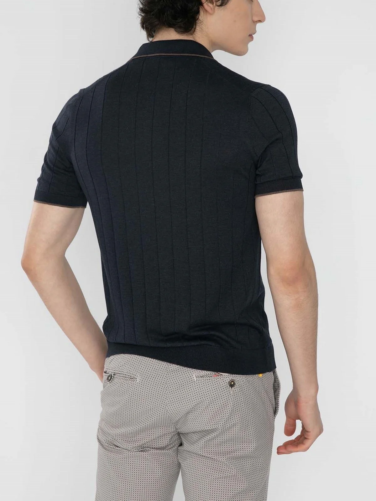 GRAN SASSO Polo Uomo  43181/23510 597 Blu - Image 3