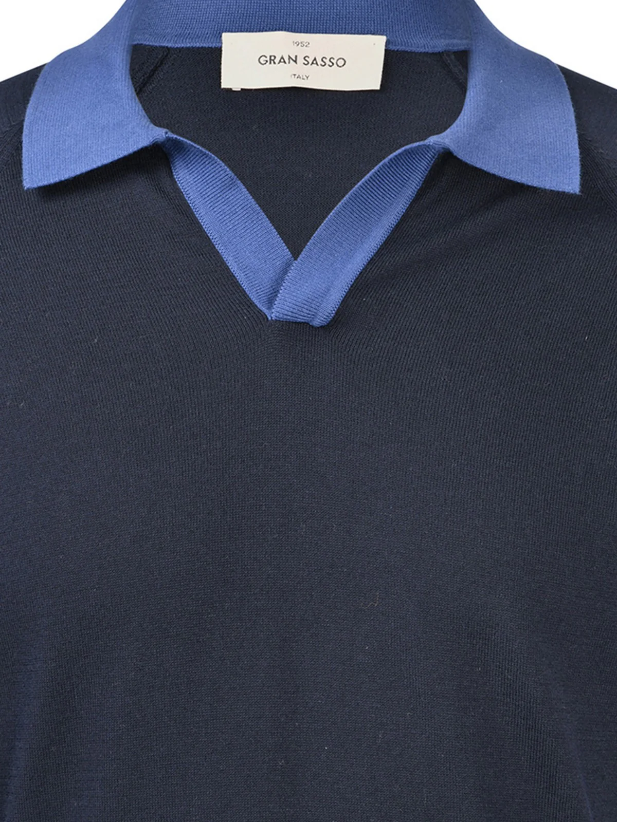 GRAN SASSO Polo Uomo  57165/18045 598 Blu - Image 2
