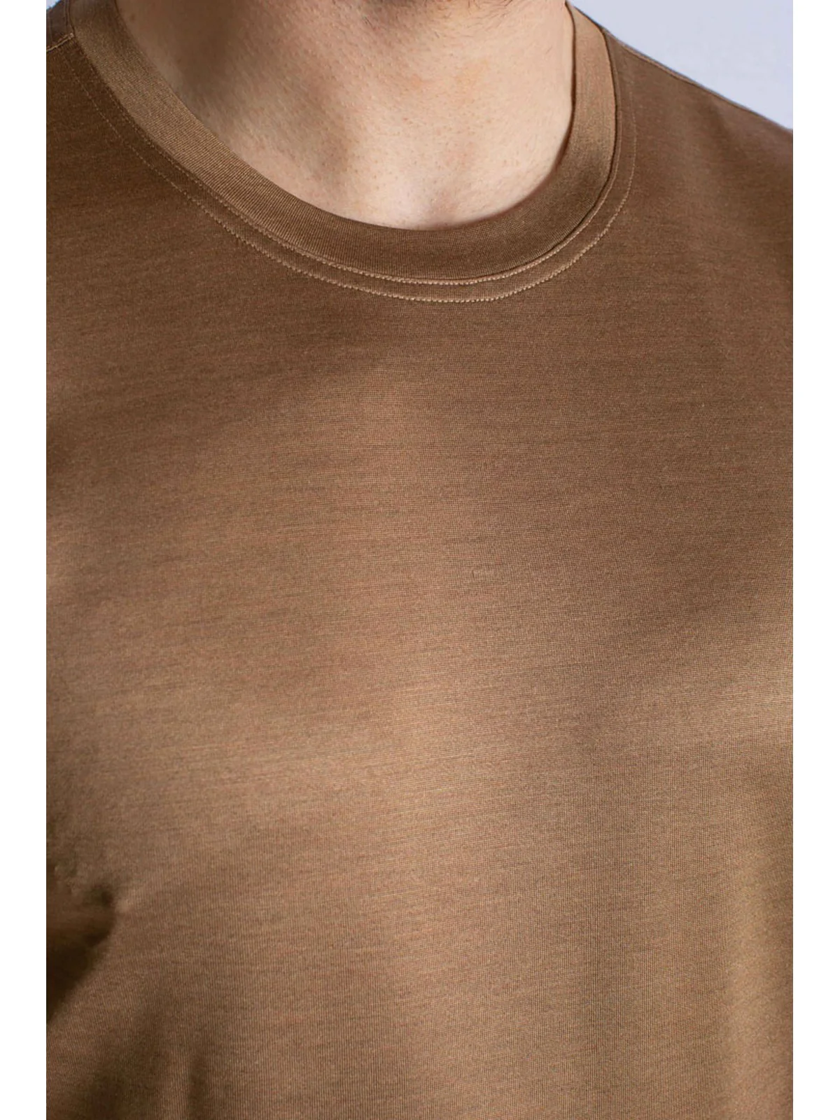 GRAN SASSO T-Shirt e Polo Uomo 60133/78311 160 Marrone - Image 3