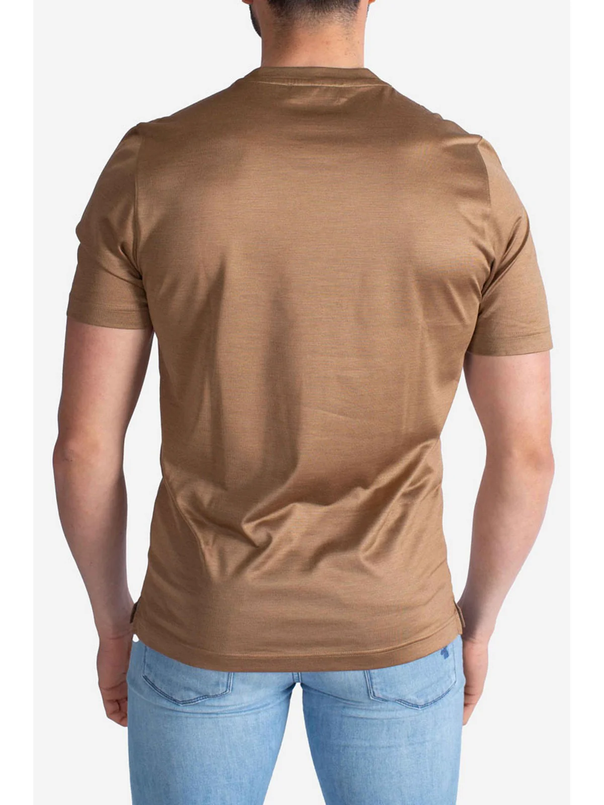 GRAN SASSO T-Shirt e Polo Uomo 60133/78311 160 Marrone - Image 4