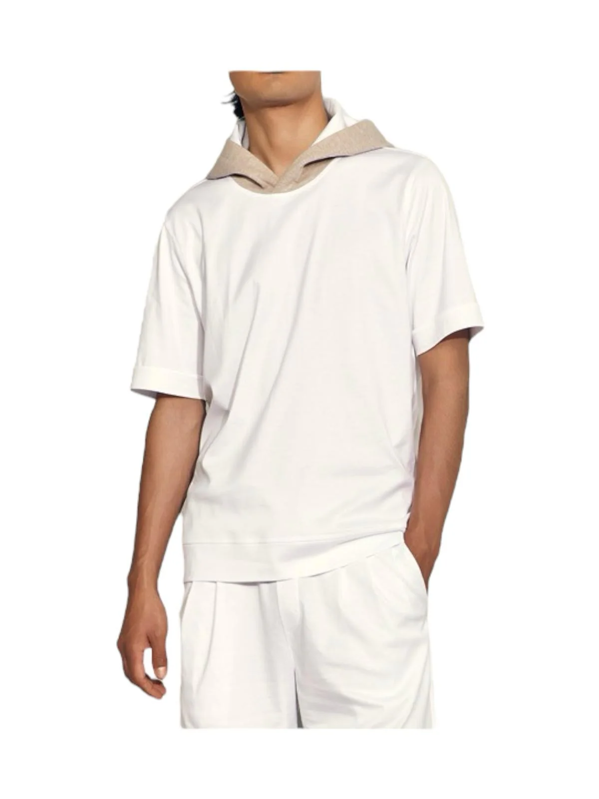 GRAN SASSO T-Shirt e Polo Uomo 60153/80702 005 Bianco - Image 2