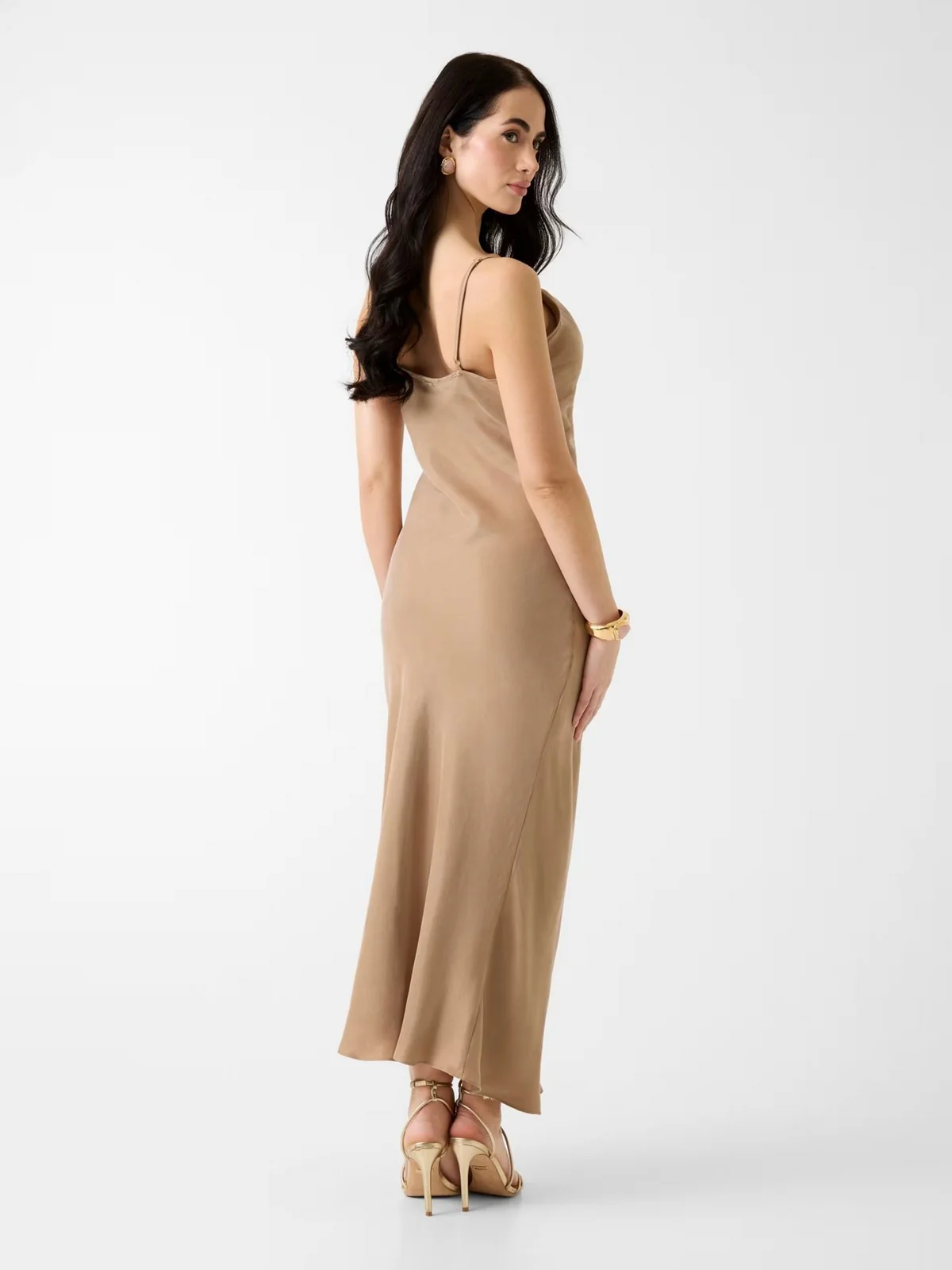 GUESS Abito Donna Akilina Dress W6GK94 W2266 G1DQ WET SAND - Image 3