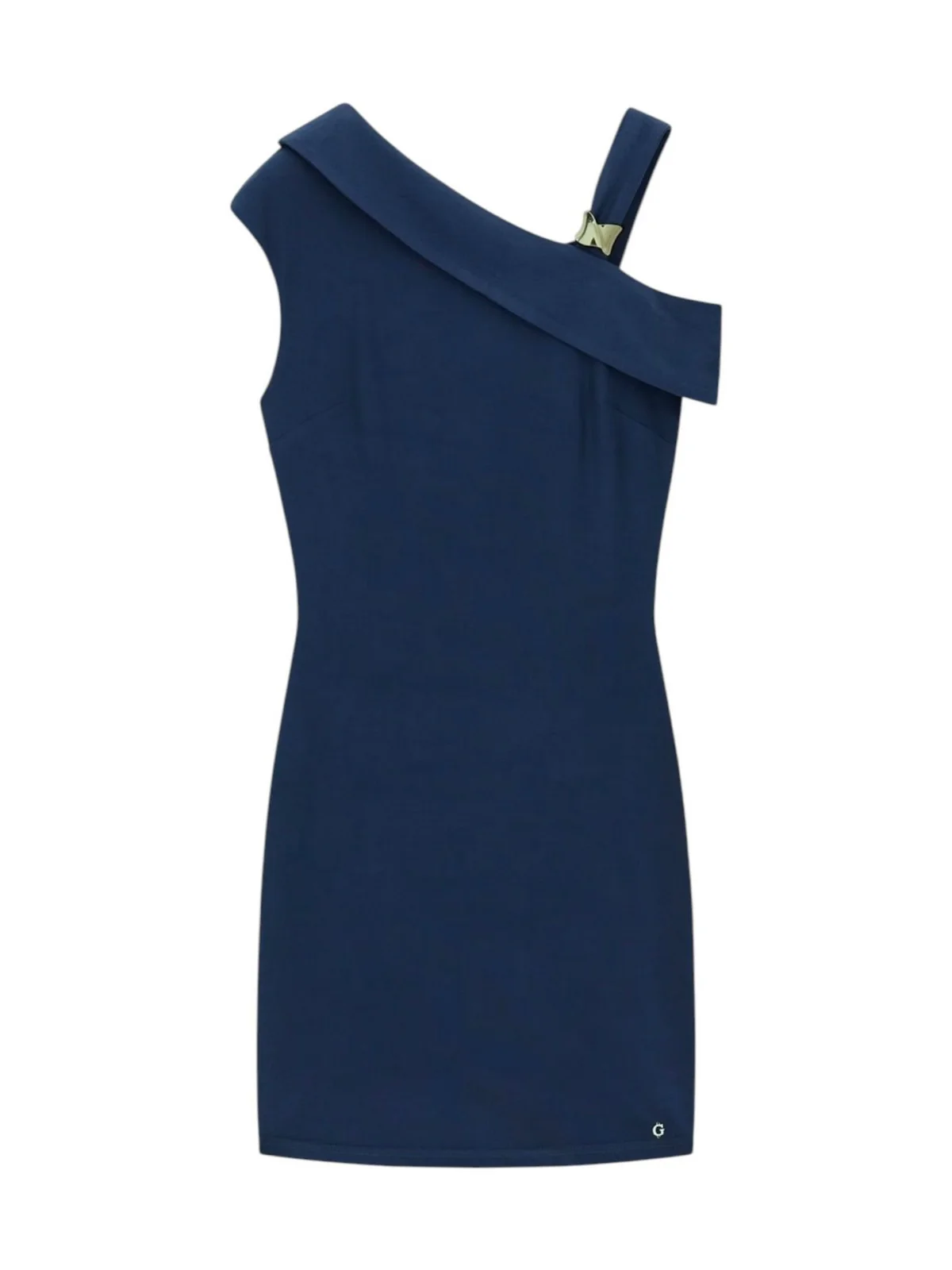 GUESS Abito Donna BRIGITTE MINI DRESS W6GK23 K3017 G7P1 BLACKENED BLUE