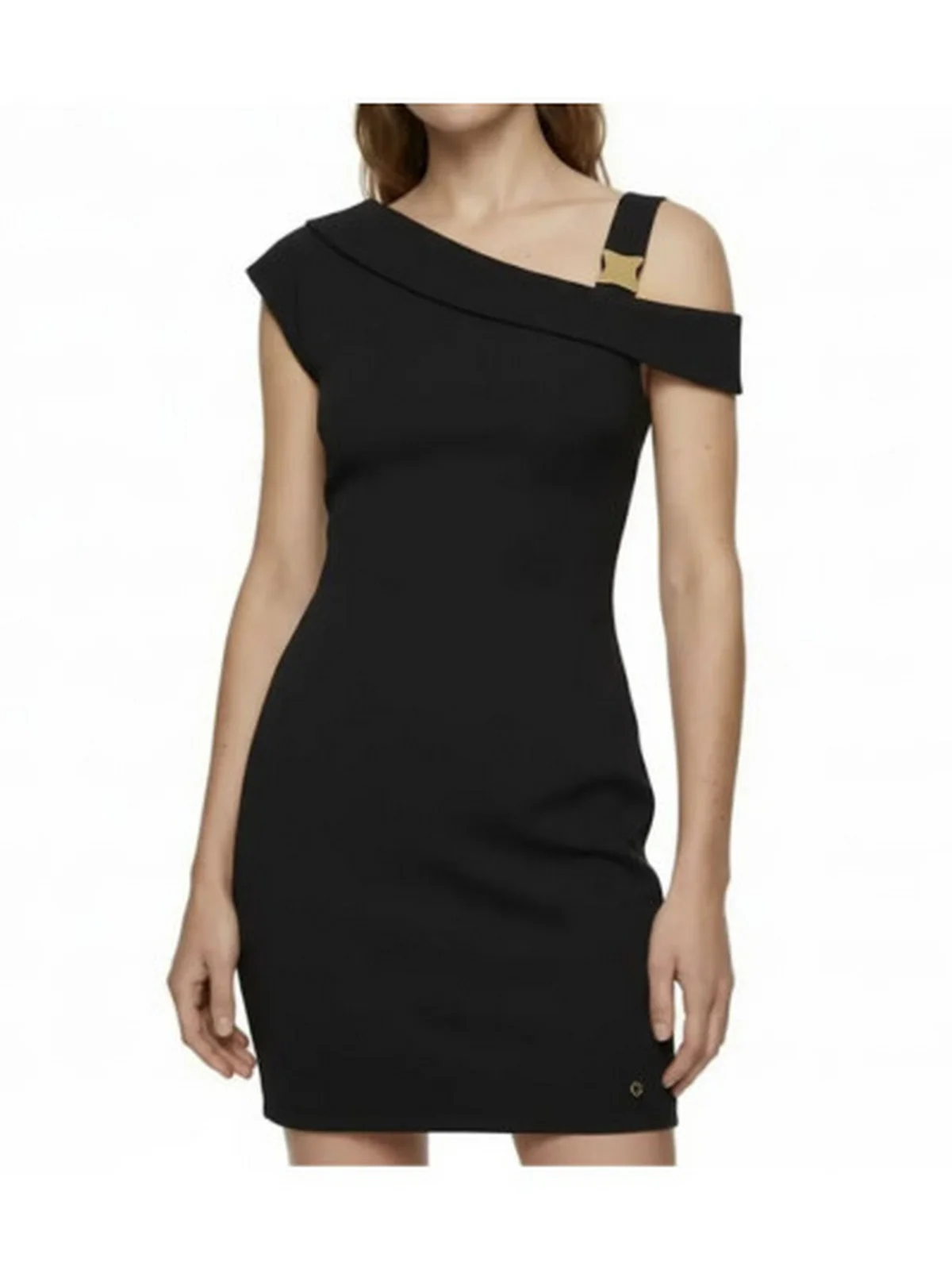 GUESS Abito Donna BRIGITTE MINI DRESS W6GK23 K3017 JBLK Jet Black A996 - Image 2