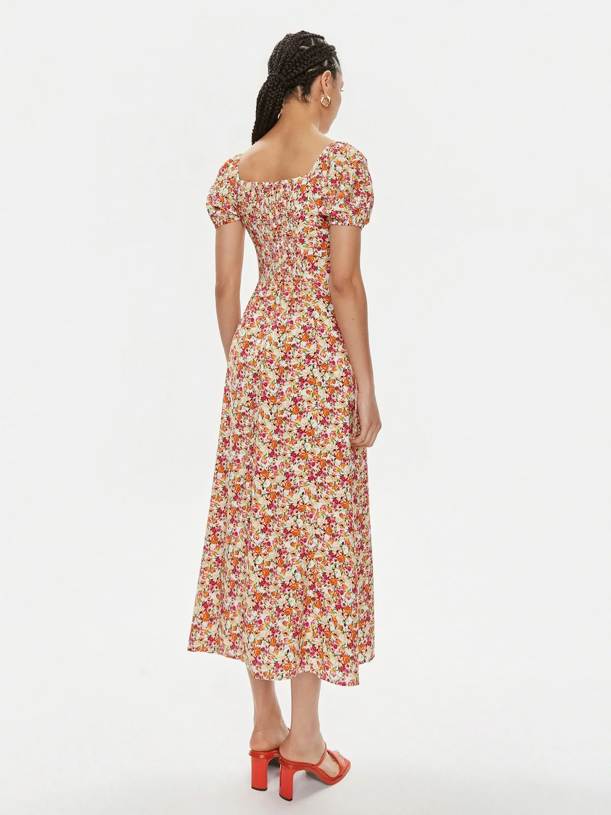 GUESS Abito Donna Ss Prisca Dress W4GK44 WG562 P54Z Rosa - Image 3