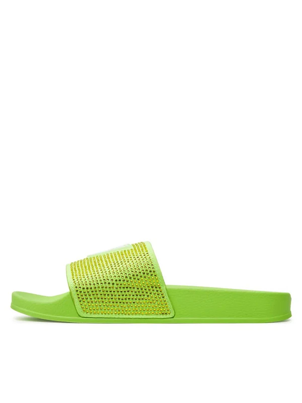 GUESS BEACHWEAR Ciabatta Donna Beach Slippers Stras E4GZ25 BB00F G8V3 Verde - Image 4