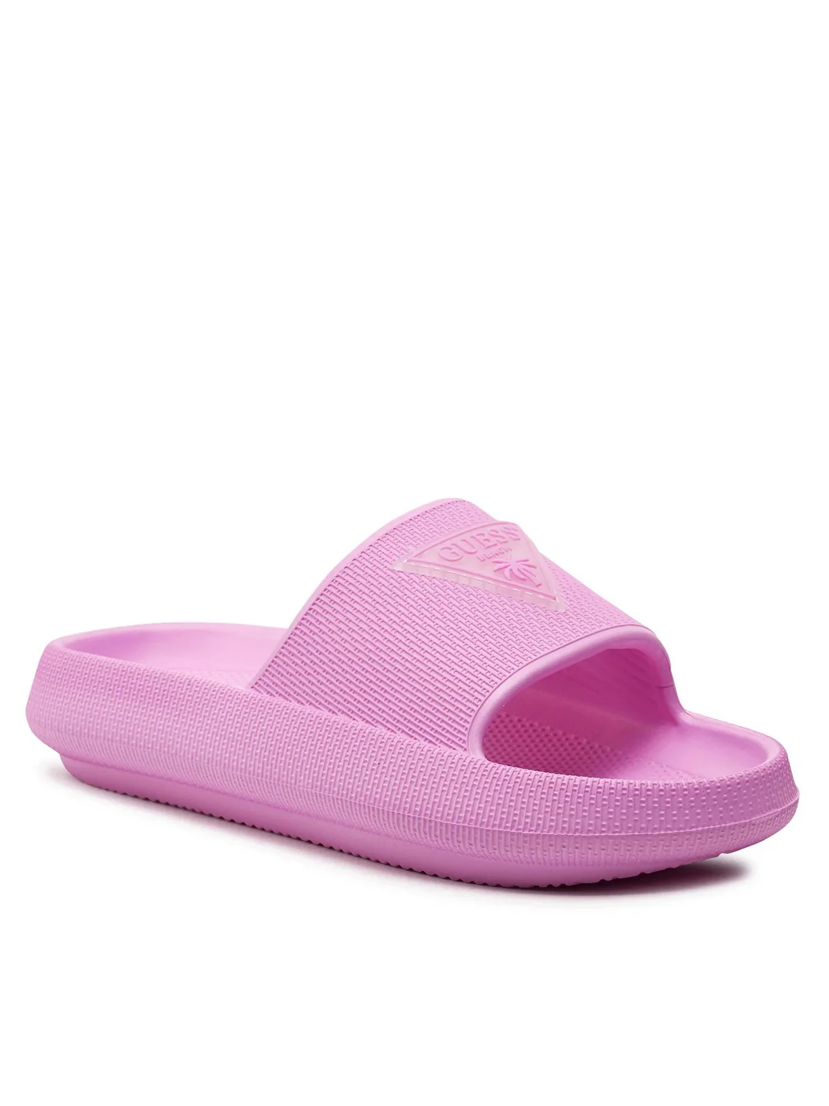GUESS BEACHWEAR Ciabatta Donna Rubber Slippers E4GZ27 WG5X0 A41G Viola - Image 2