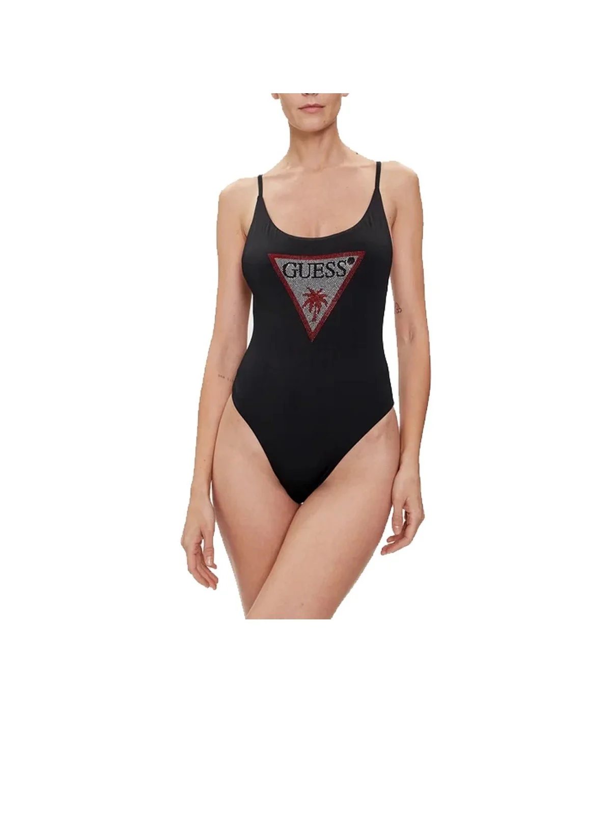 GUESS BEACHWEAR Costume da bagno Donna  E4GJ03 MC040 JBLK Jet Black A996 - Image 2