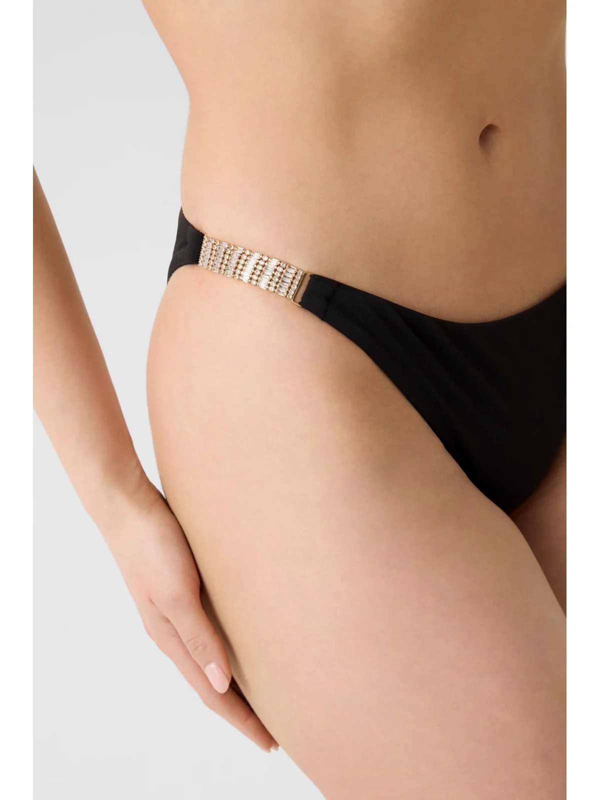GUESS BEACHWEAR Costume da bagno Donna GAIA BRIEF E6GO26 KG272 JBLK Jet Black A996 - Image 5