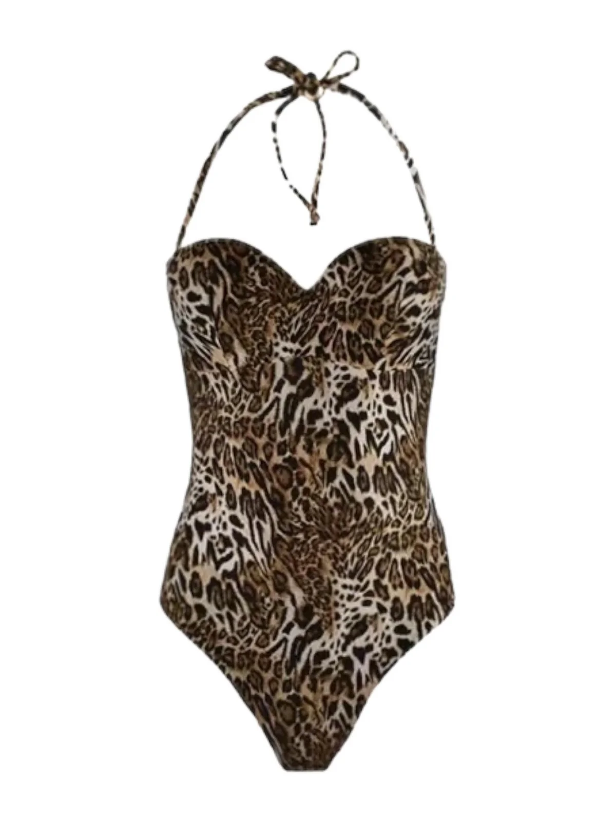GUESS BEACHWEAR Costume da bagno Donna One Piece Bandeau E4GJ26 MC04R P122 Beige - Image 2