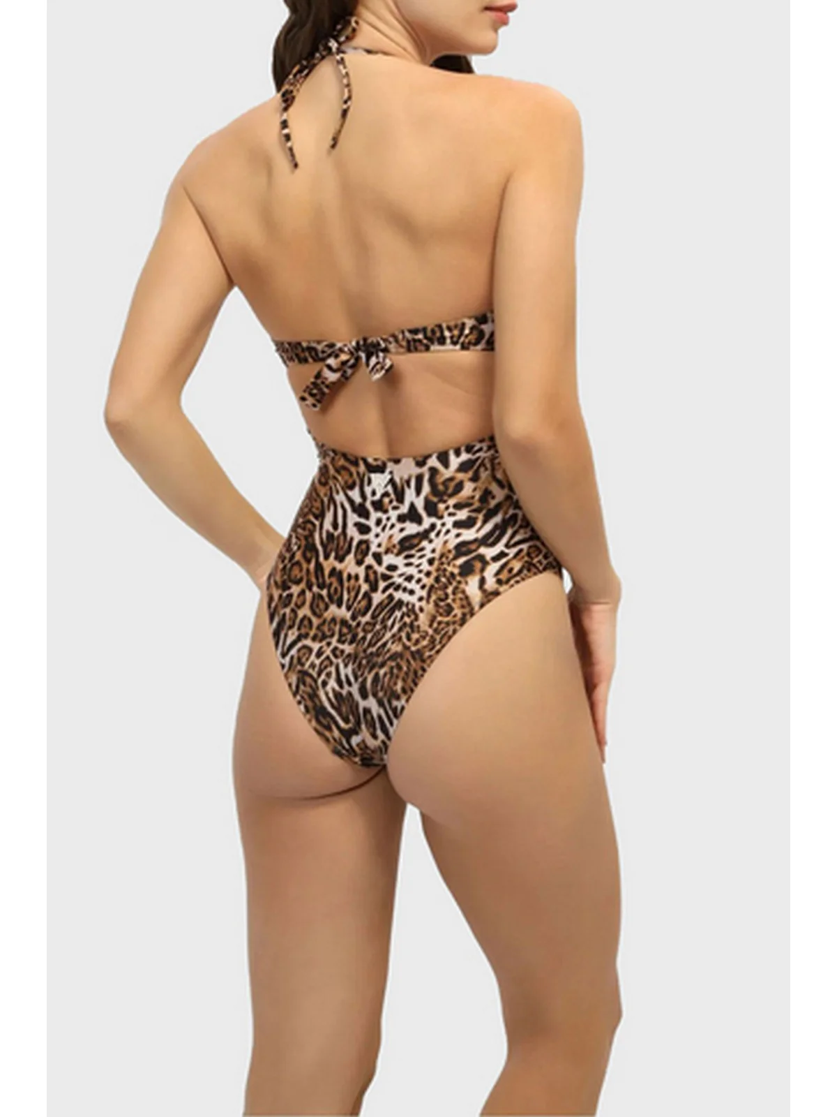 GUESS BEACHWEAR Costume da bagno Donna One Piece Bandeau E4GJ26 MC04R P122 Beige - Image 3