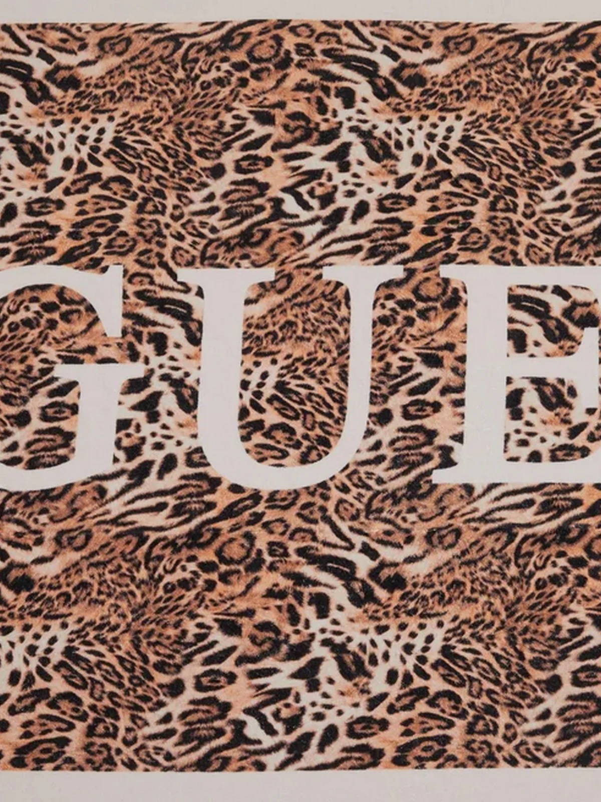 GUESS BEACHWEAR Telo mare Donna Printed Towel E4GZ13 KBN40 P122 Beige - Image 3
