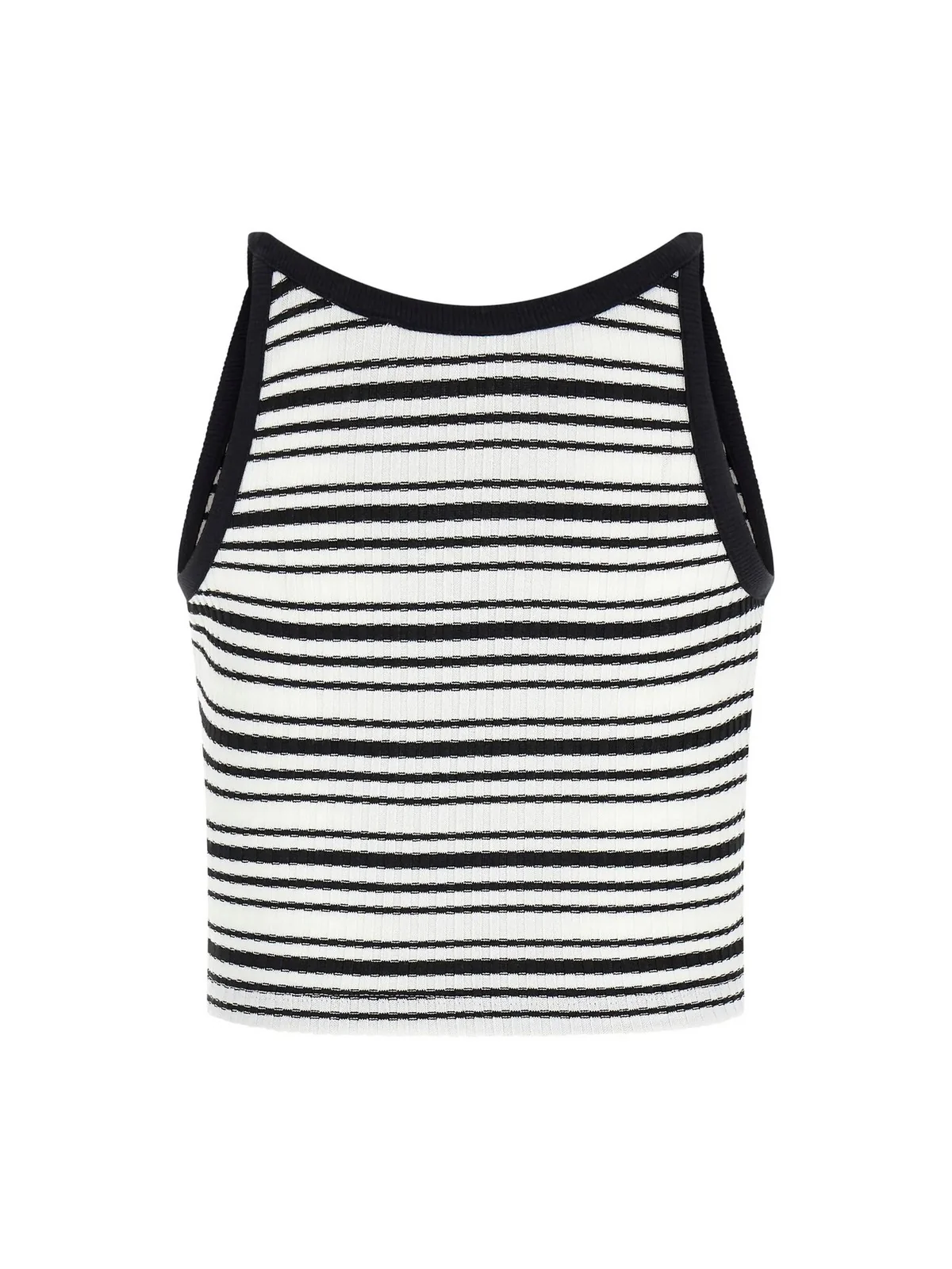 GUESS BEACHWEAR Top Donna NIKI TANK TOP E6GP03 KG482 JBLK Jet Black A996 - Image 2