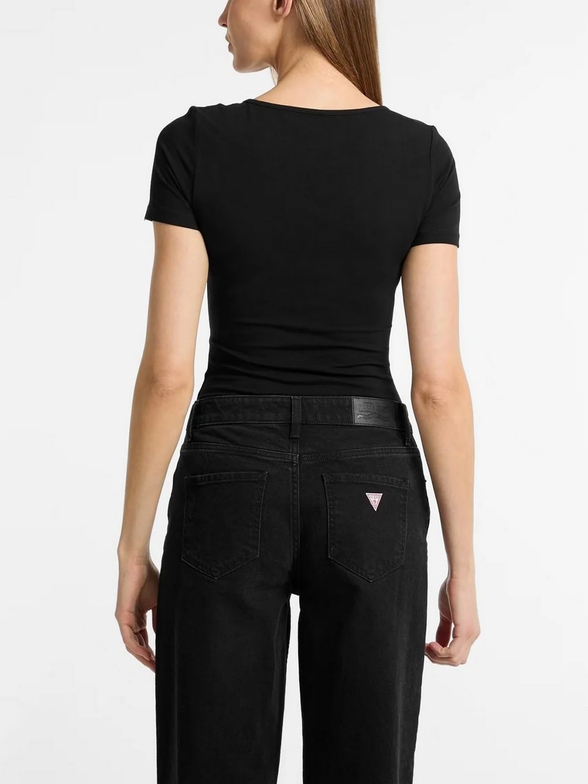 GUESS Body Donna GJ SL BODYSUIT W5GP25 J1314 JBLK Jet Black A996 - Image 3