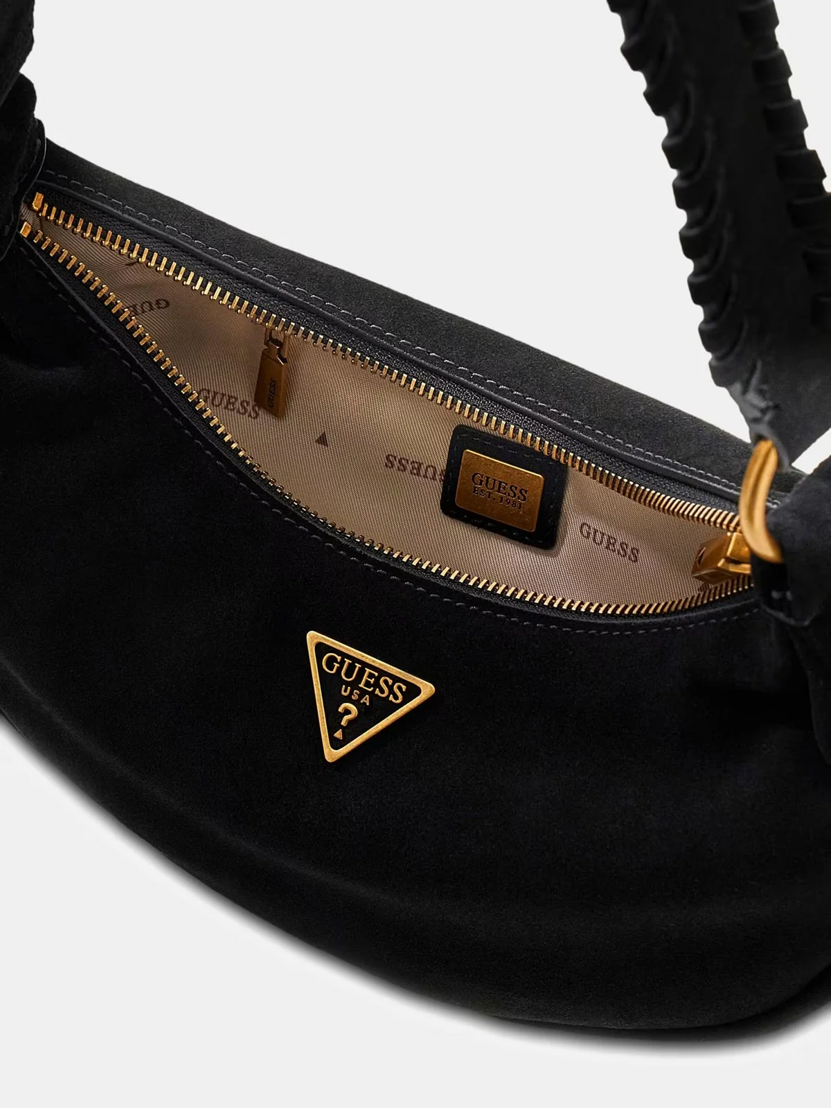 GUESS Borsa Donna AMITA HOBO HWSB95 39720 BLA BLACK - Image 3
