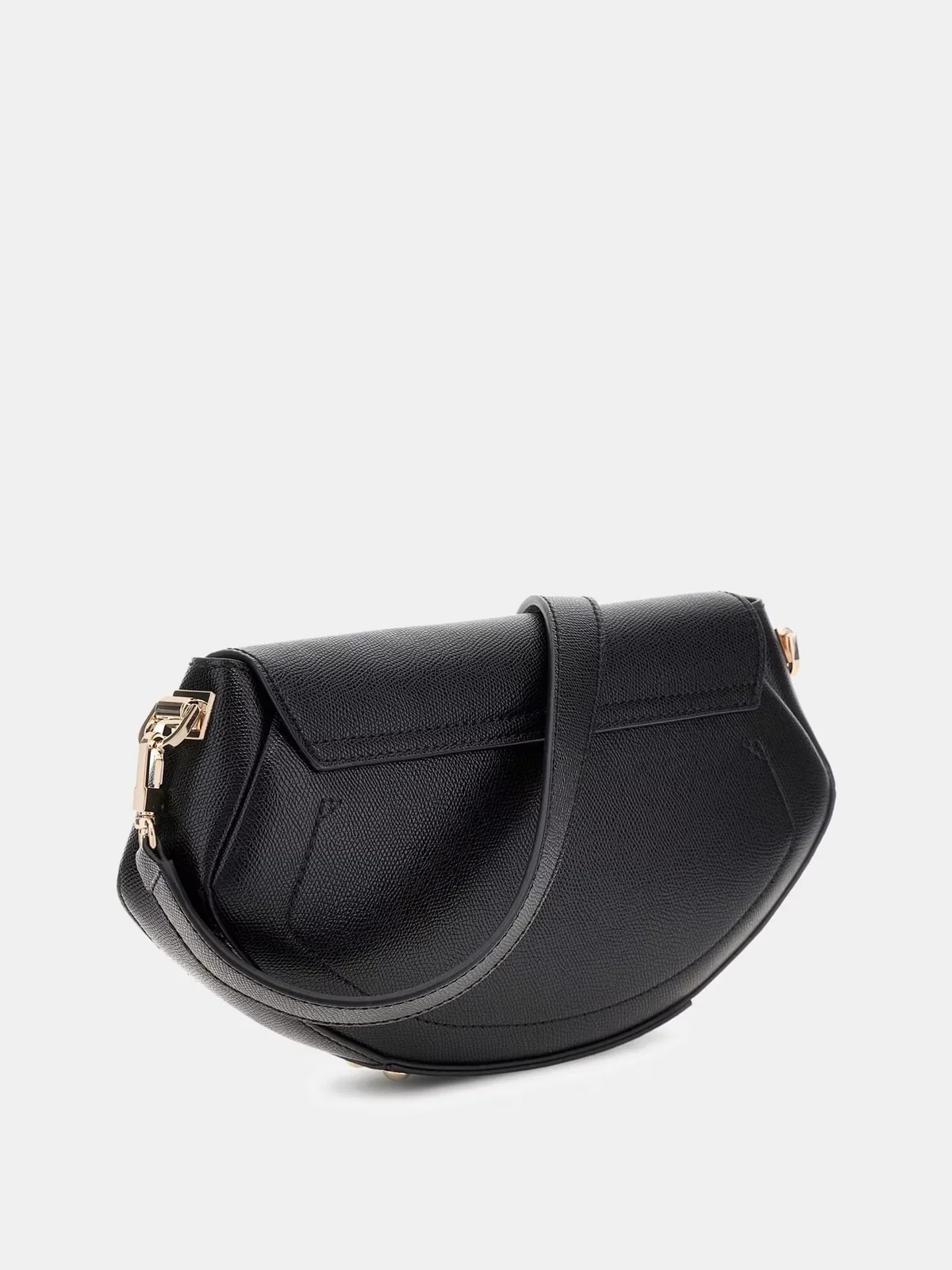 GUESS Borsa Donna AMORETTE FLAP CROSSBODY HWBG78 98200 BLA BLACK - Image 4