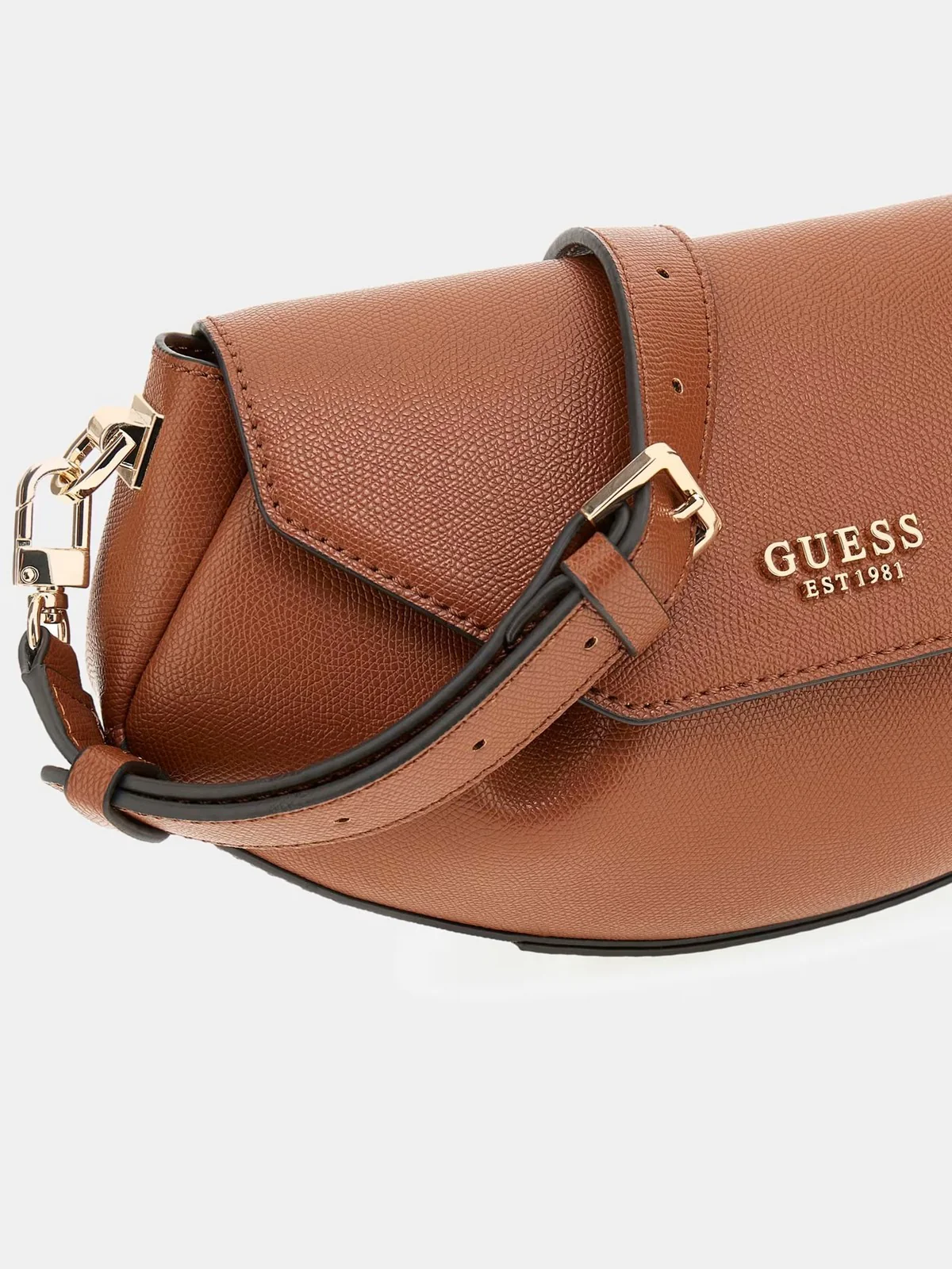 GUESS Borsa Donna AMORETTE FLAP CROSSBODY HWBG78 98200 COG COGNAC - Image 5