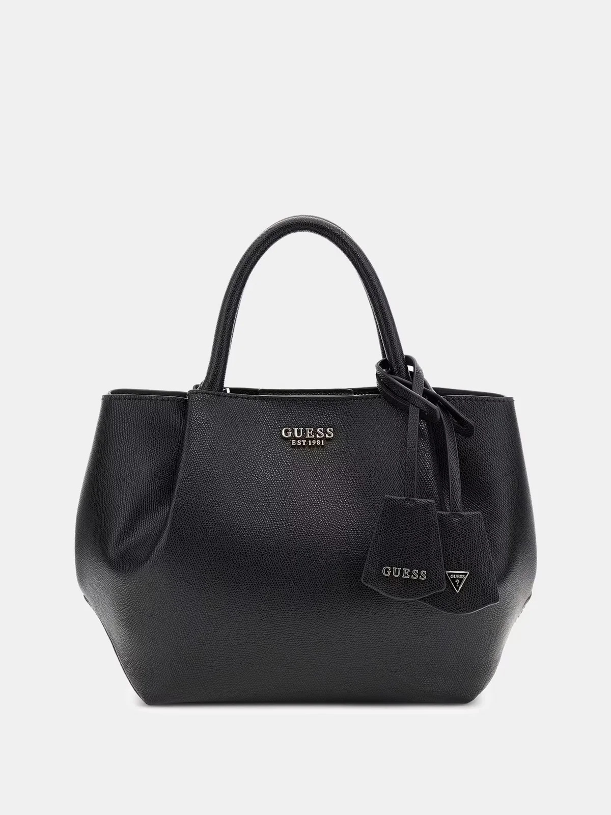GUESS Borsa Donna AMORETTE GIRLFRIEND SATCHEL HWBG78 98060 BLA BLACK - Image 2