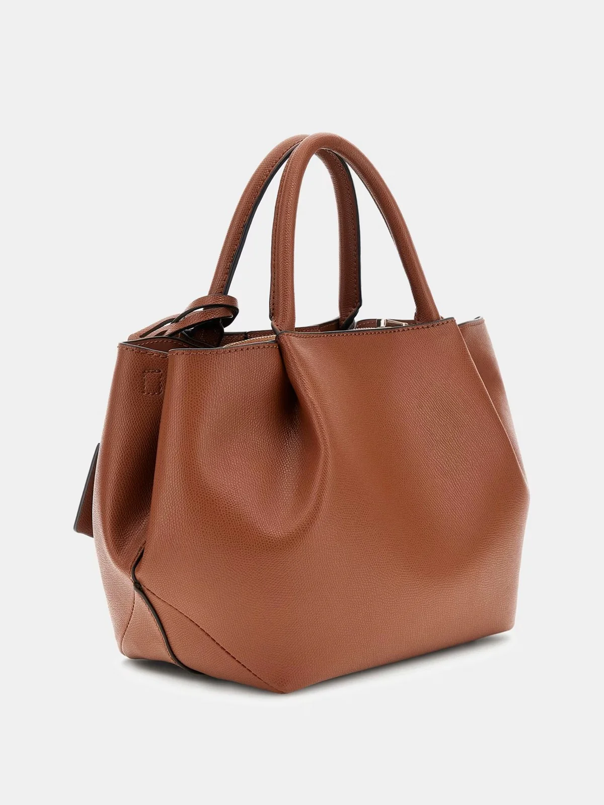 GUESS Borsa Donna AMORETTE GIRLFRIEND SATCHEL HWBG78 98060 COG COGNAC - Image 4
