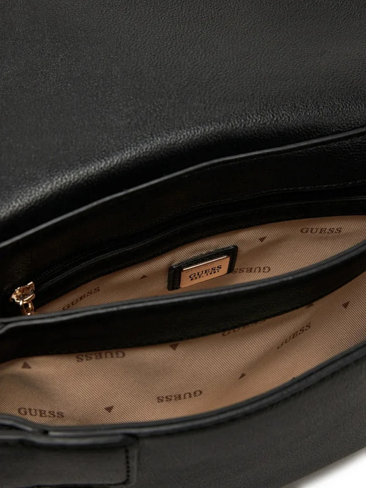 GUESS Borsa Donna ANADELA CONVERTIBLE XBODY FLAP HWBG96 33210 BLA Nero - Image 4