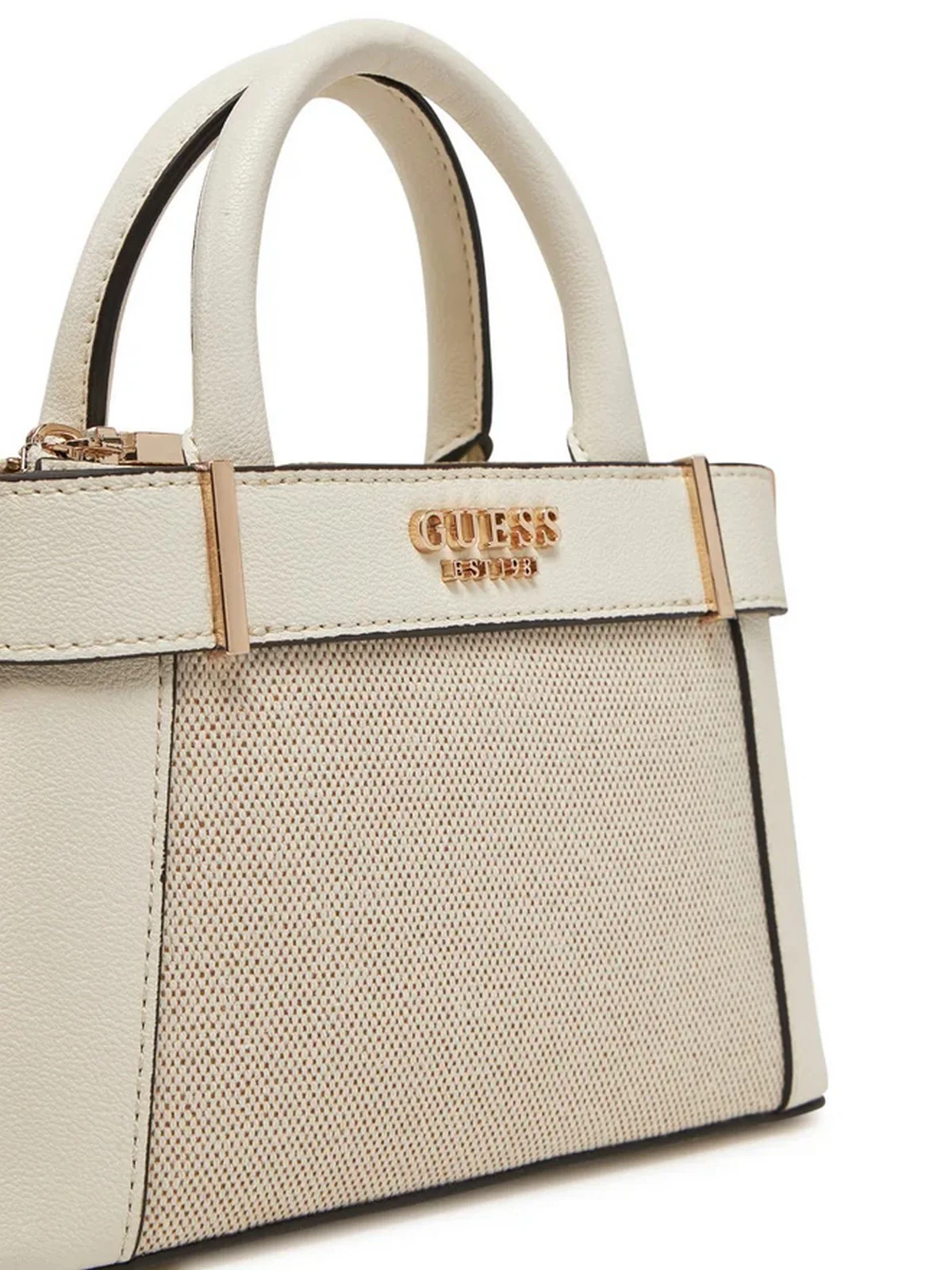GUESS Borsa Donna ANADELA MINI SATCHEL HWAG96 33760 NRI Bianco - Image 2