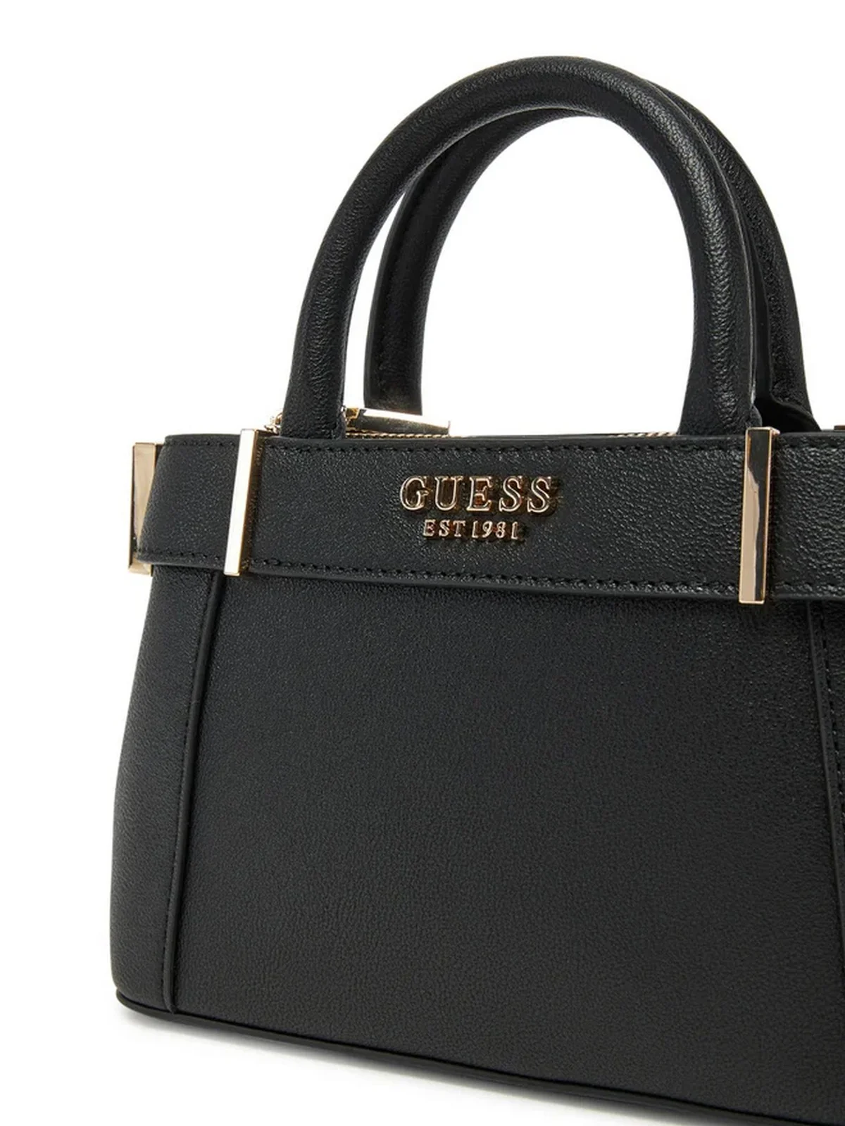 GUESS Borsa Donna ANADELA MINI SATCHEL HWBG96 33760 BLA Nero - Image 2