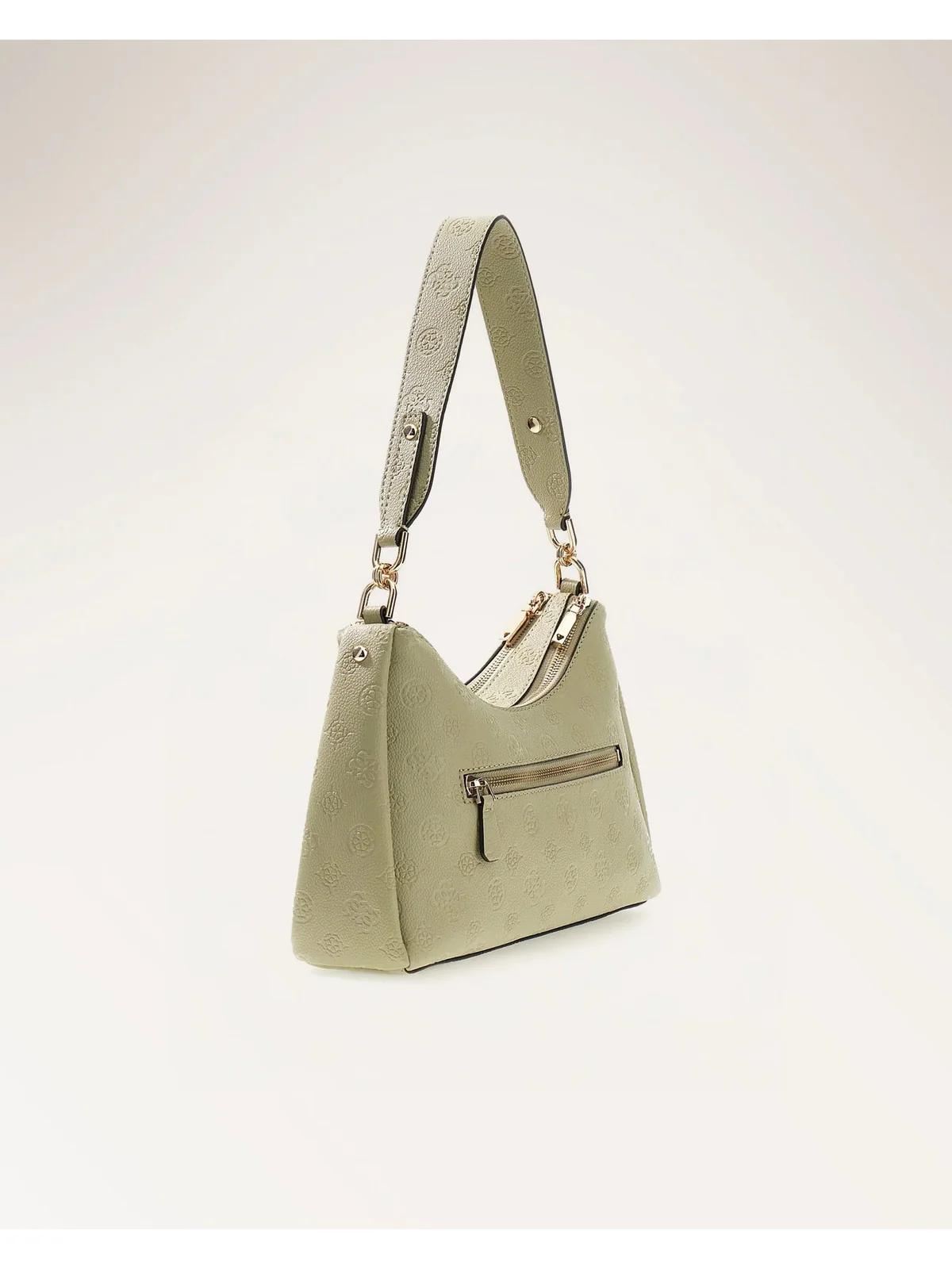 GUESS Borsa Donna ANISE DOUBLE ZIP SHOULDER BAG HWPD99 16180 SGO SAGE LOGO - Image 3