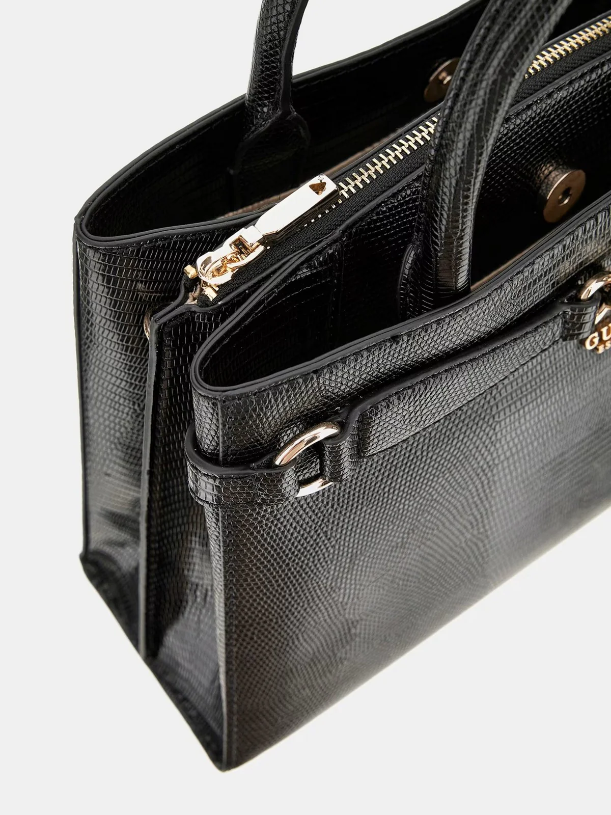 GUESS Borsa Donna Arlena Girlfriend Sa HWKG93 33060 BLA Nero - Image 4