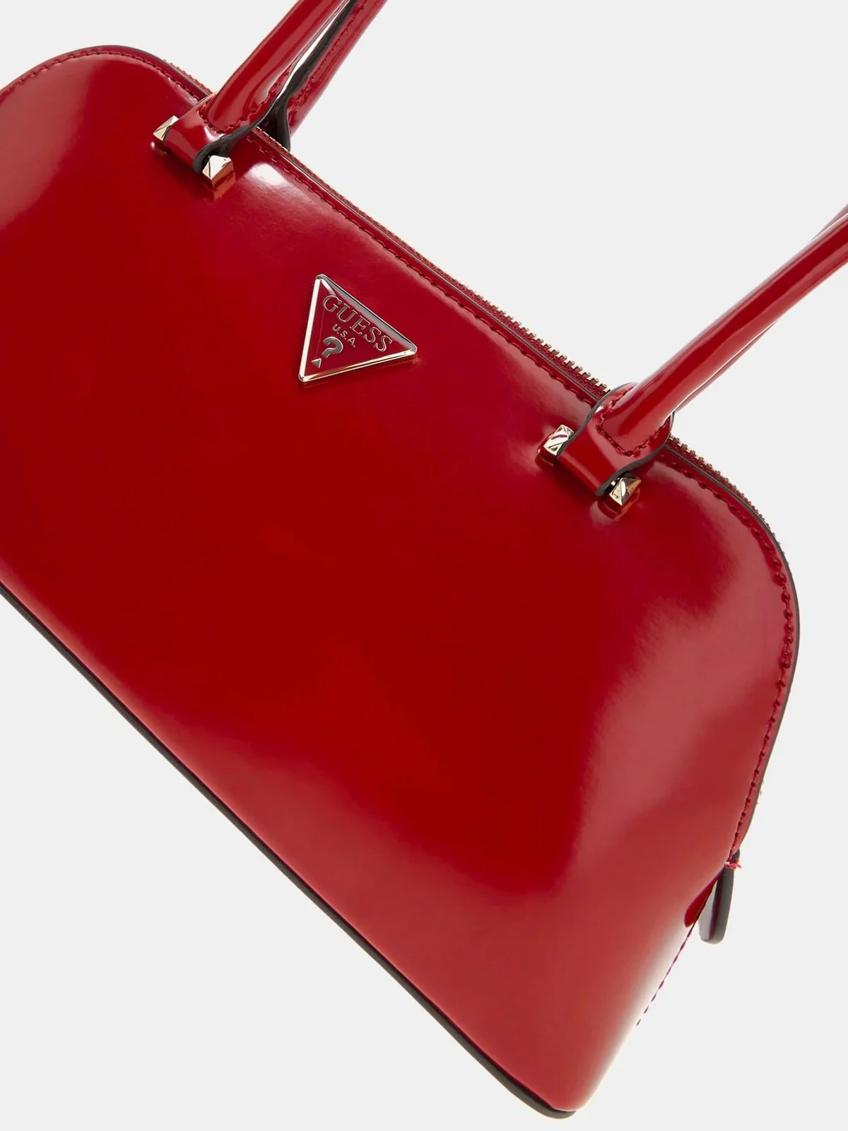 GUESS Borsa Donna ARNELA SHOULDER SATCHEL HWNG94 96080 RED Rosso - Image 4