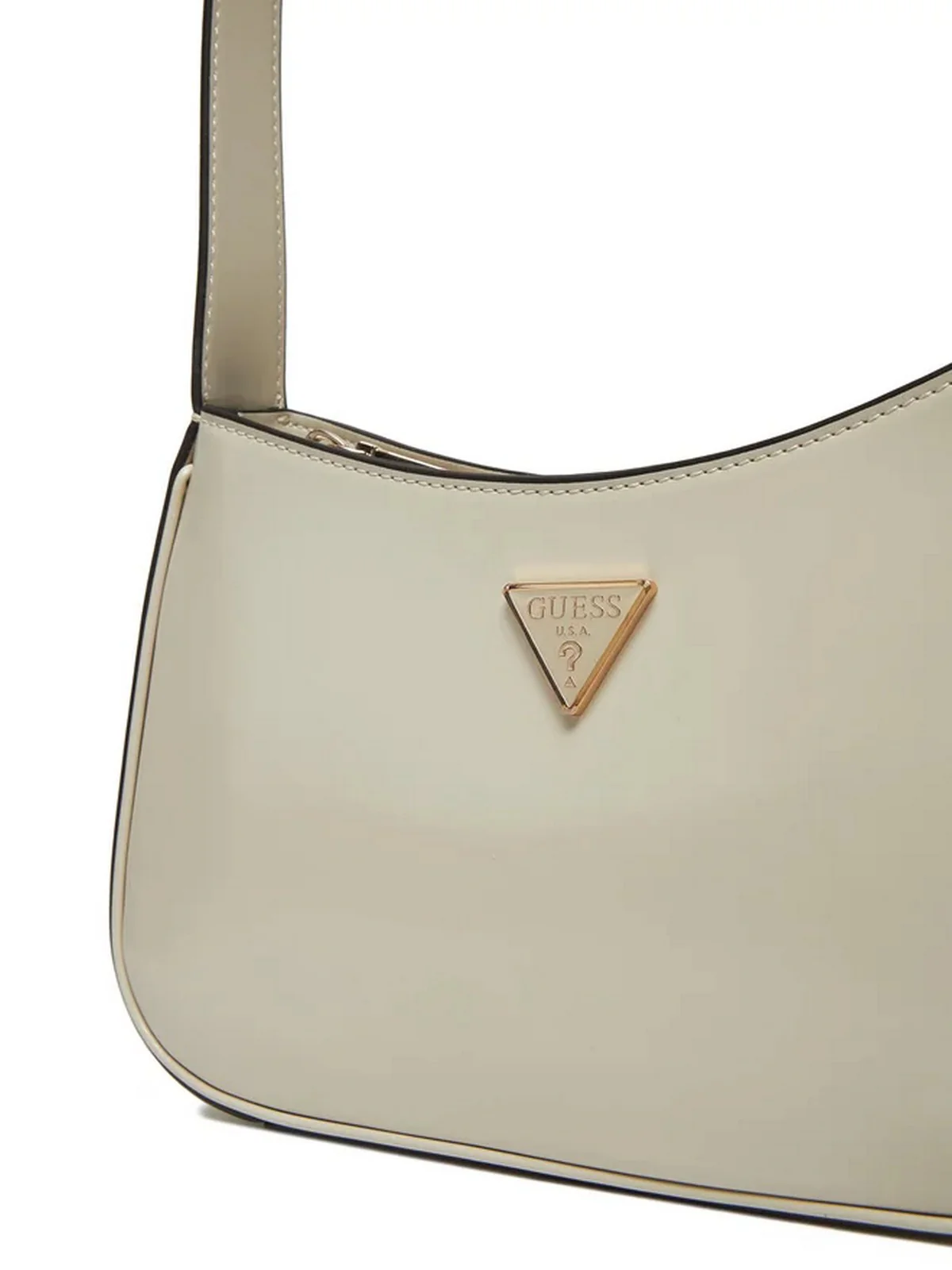 GUESS Borsa Donna ARNELA TOP ZIP SHOULDER BAG HWNG94 96170 BON Avorio - Image 2