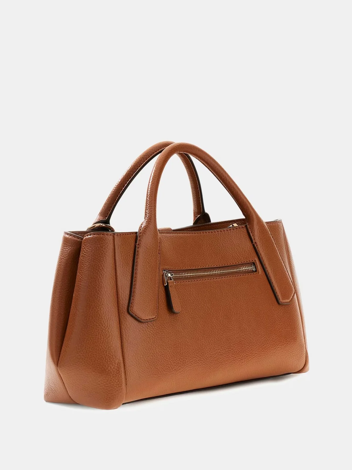GUESS Borsa Donna BROOKE HIGH SOCIETY SATCHEL HWBG98 97060 COG COGNAC - Image 4
