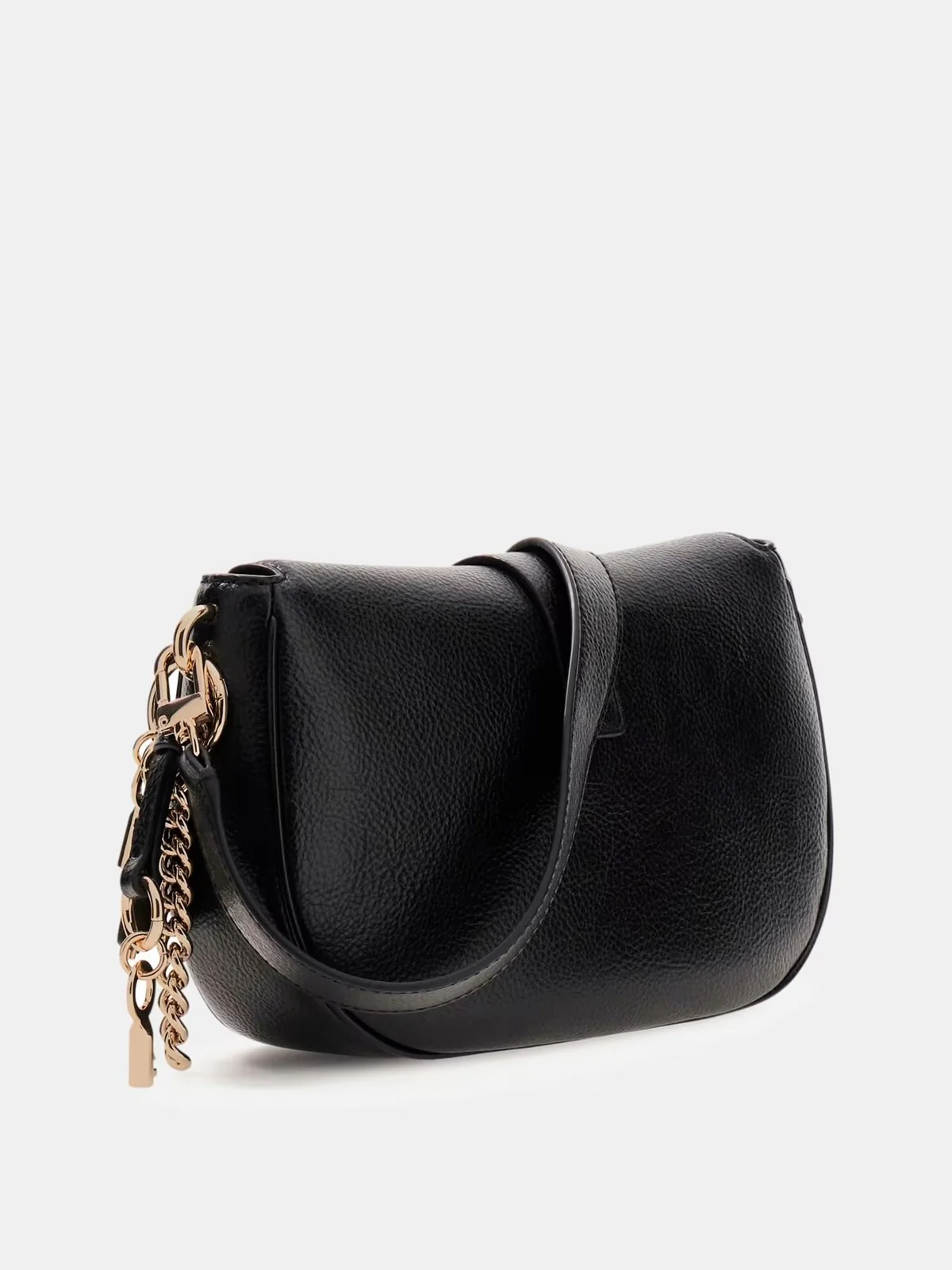 GUESS Borsa Donna BROOKE SHOULDER BAG HWBG98 97180 BLA BLACK - Image 4