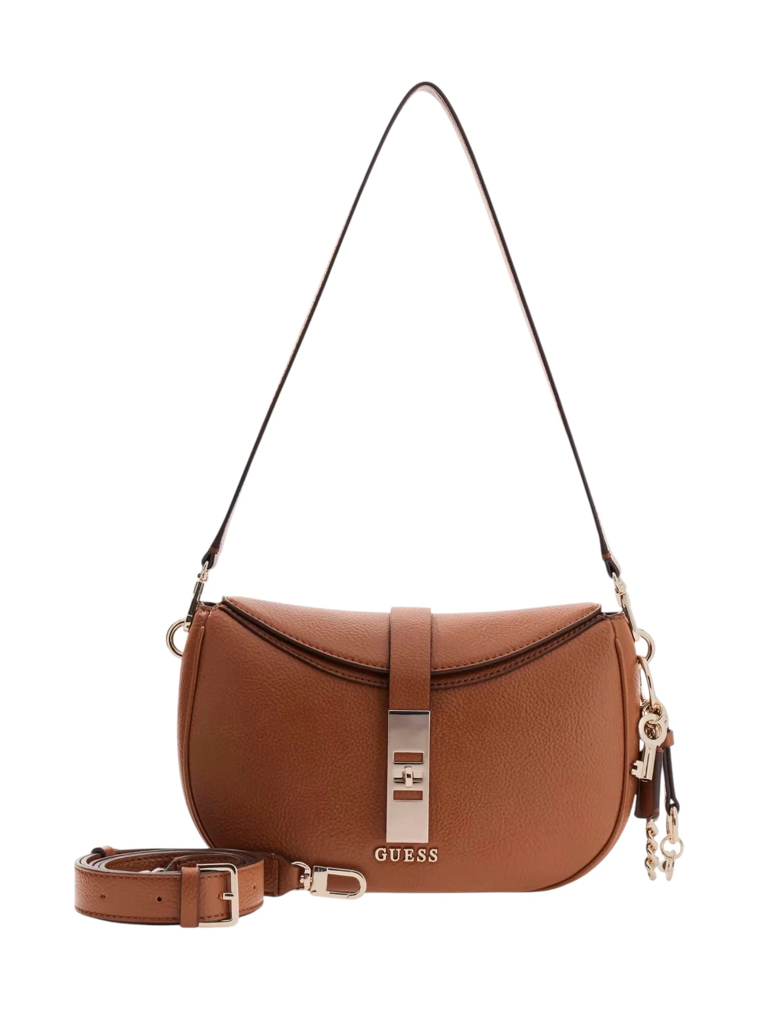 GUESS Borsa Donna BROOKE SHOULDER BAG HWBG98 97180 COG COGNAC - Image 2
