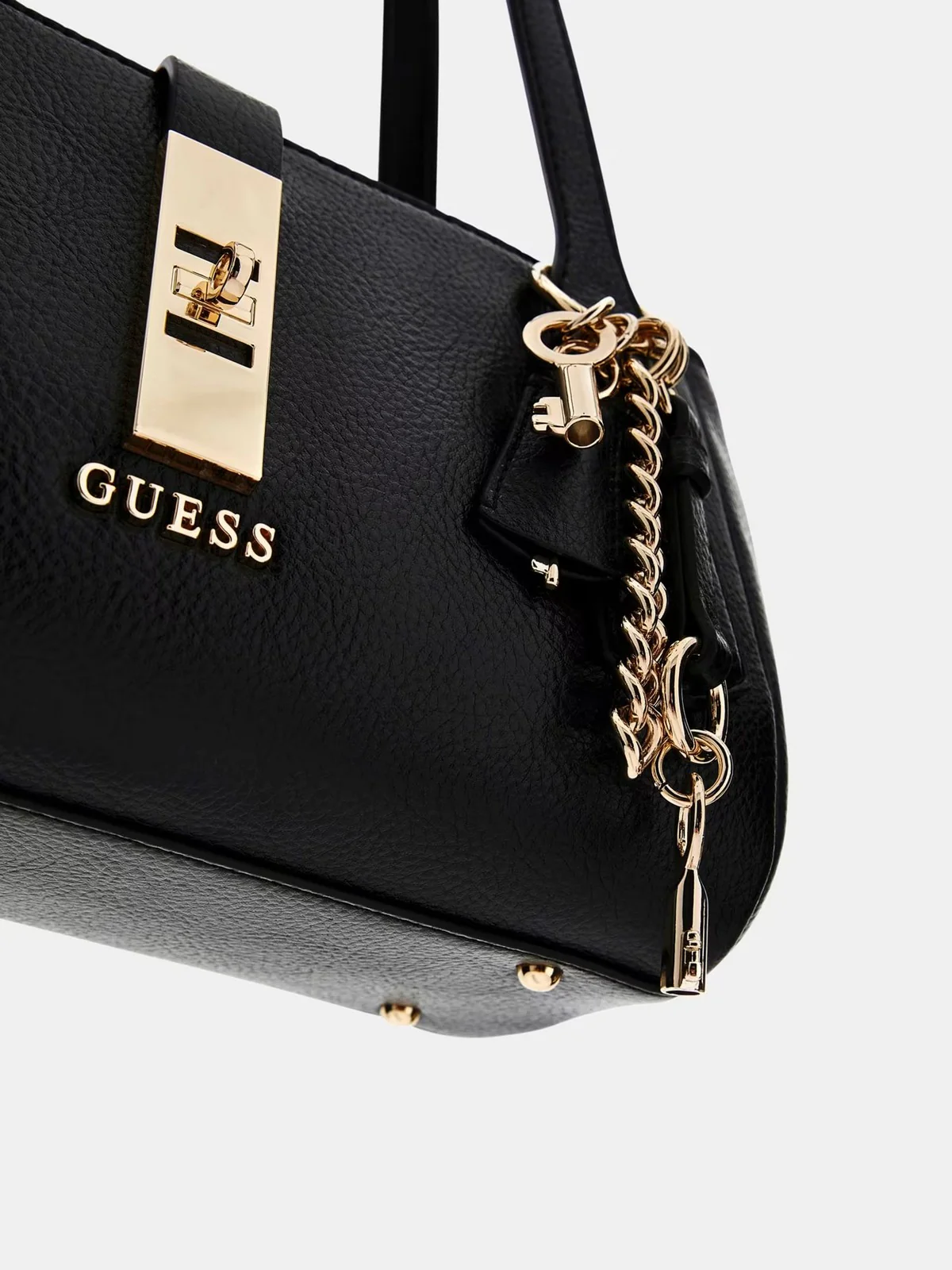 GUESS Borsa Donna BROOKE SHOULDER SATCHEL HWBG98 97080 BLA BLACK - Image 4
