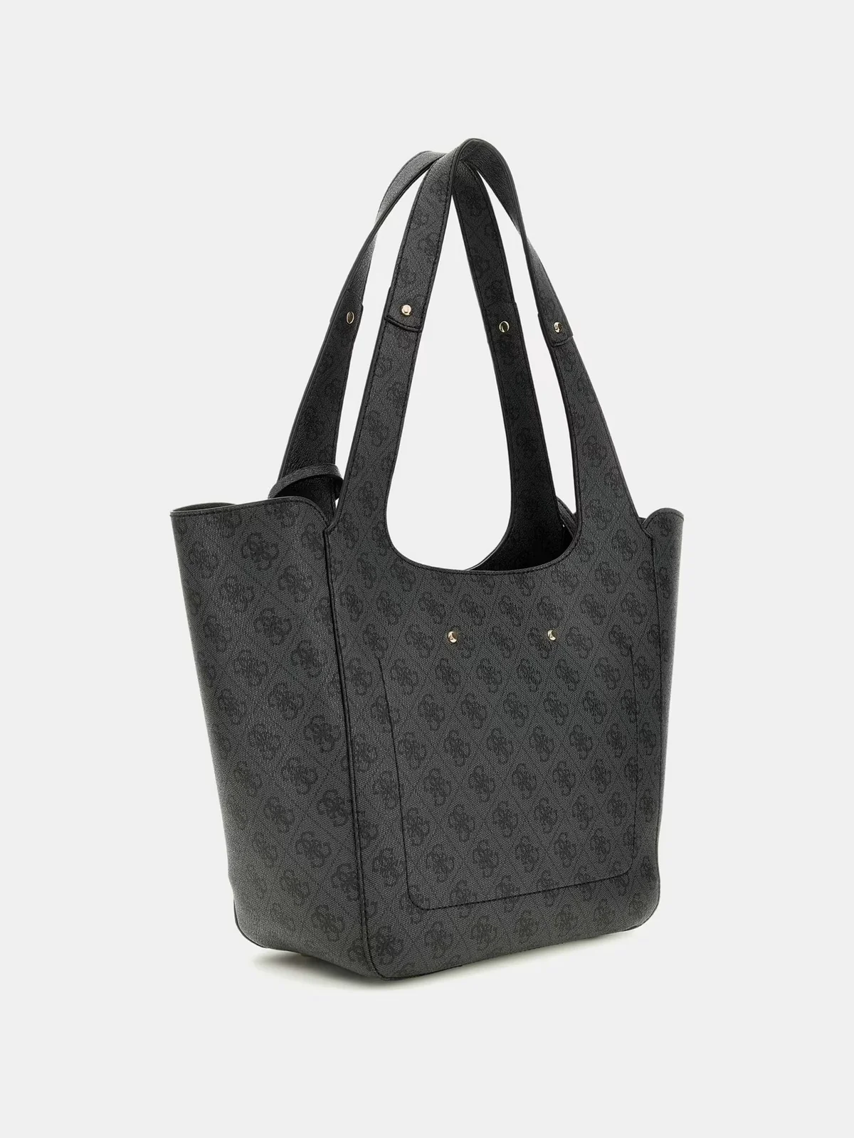 GUESS Borsa Donna CALISTA 2 IN 1 TOTE HWSG73 34220 CLO COAL LOGO - Image 4