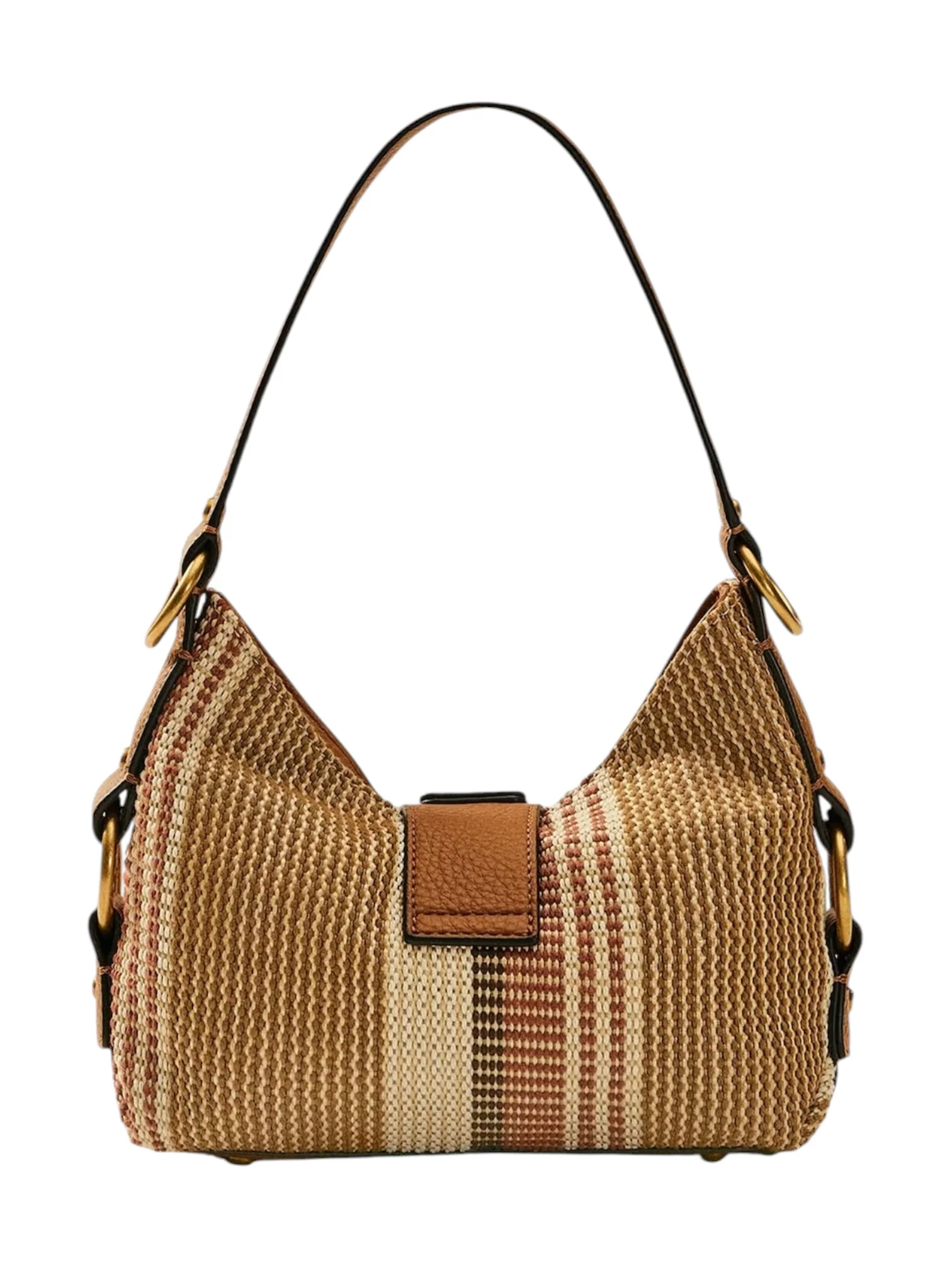GUESS Borsa Donna CAMDEN MINI SHOULDER BAG HWAB93 08720 CGM COGNAC MULTI - Image 2