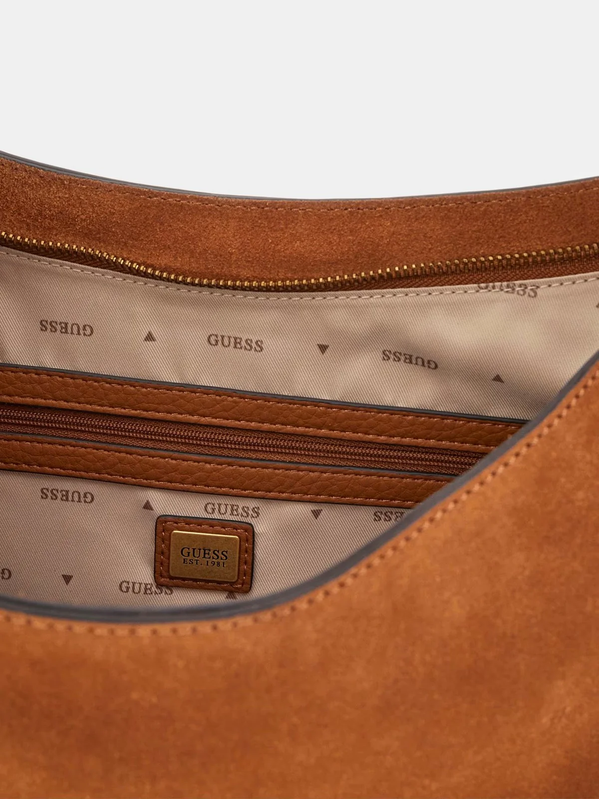 GUESS Borsa Donna CAMDEN SHOULDER BAG HWSB93 08180 COG COGNAC - Image 3