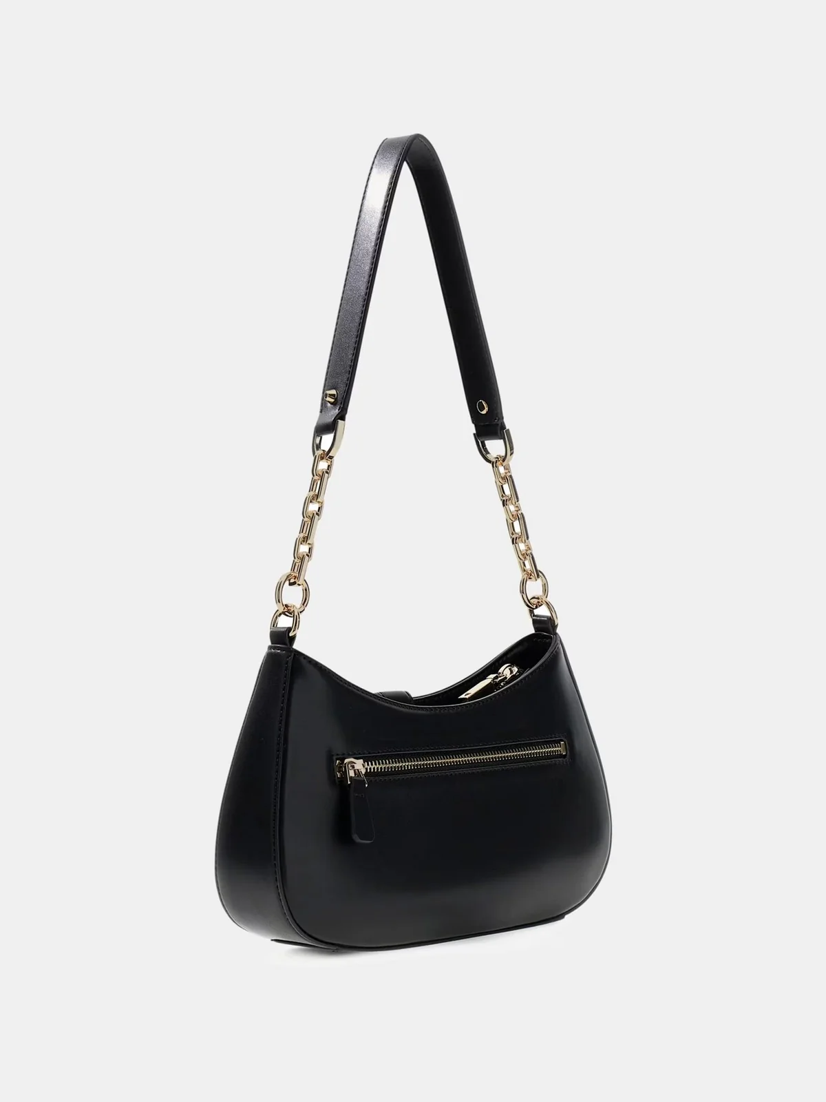 GUESS Borsa Donna CARRIE TOP ZIP SHOULDER BAG HWVG98 96180 BLA BLACK - Image 3