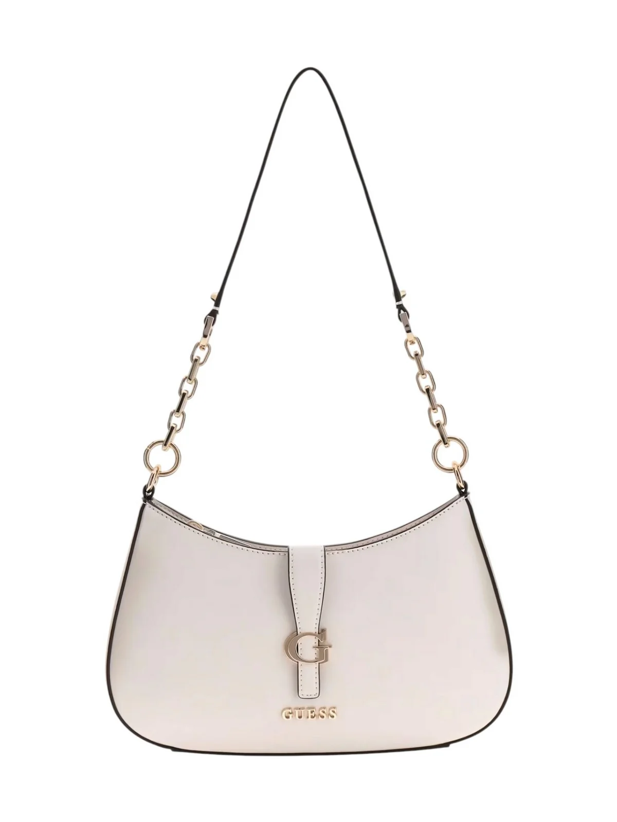 GUESS Borsa Donna CARRIE TOP ZIP SHOULDER BAG HWVG98 96180 STO STONE