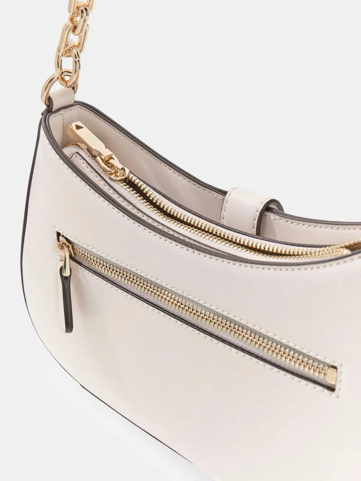 GUESS Borsa Donna CARRIE TOP ZIP SHOULDER BAG HWVG98 96180 STO STONE - Image 4