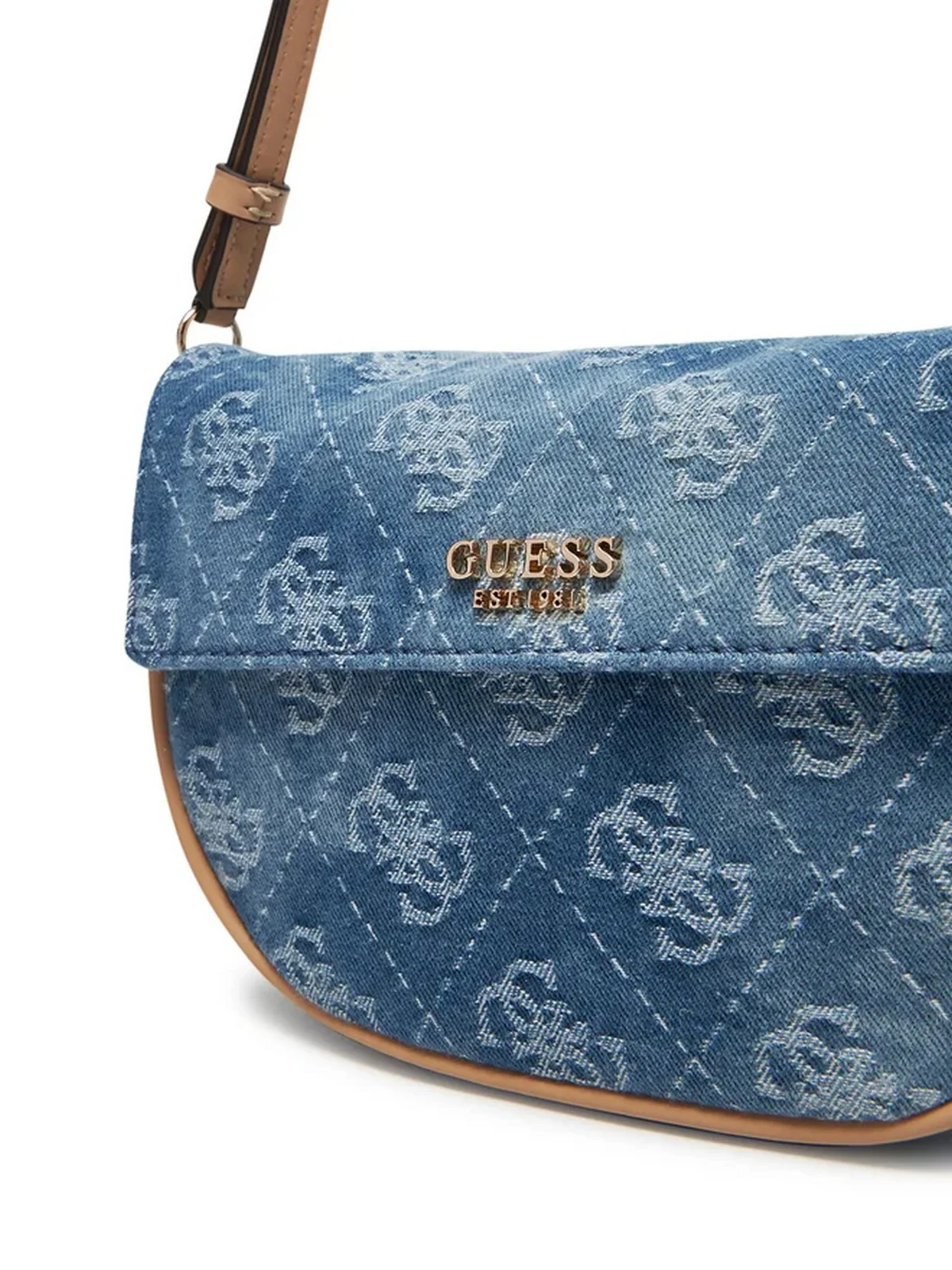 GUESS Borsa Donna CERELIA FLAP SHOULDER BAG HWDG96 45190 DLP Blu - Image 2