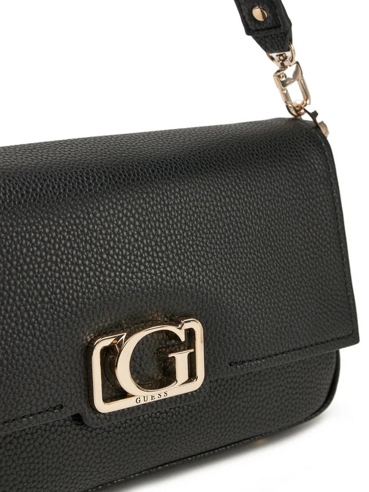 GUESS Borsa Donna CIRCE FLAP SHOULDER BAG HWBG96 42190 BLA Nero - Image 2