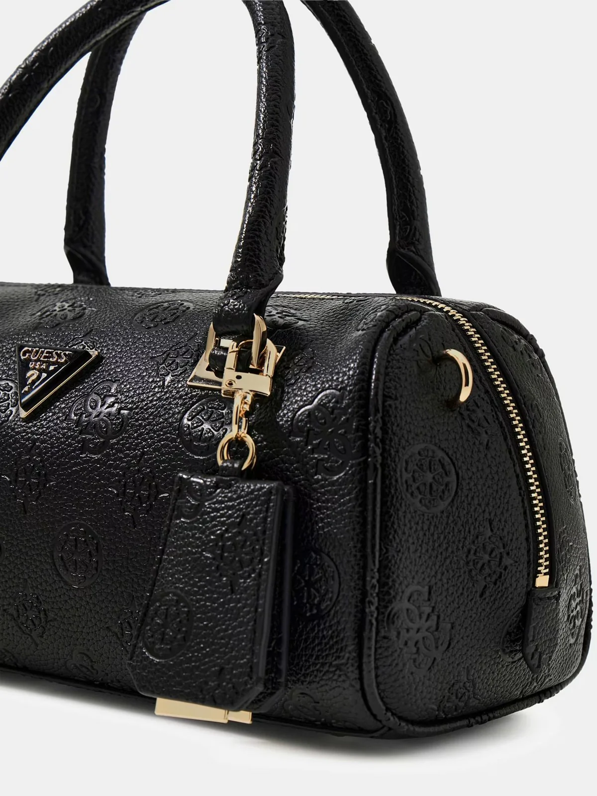 GUESS Borsa Donna CRESIDIA II BOX SATCHEL HWPD98 88080 BLO BLACK LOGO - Image 2