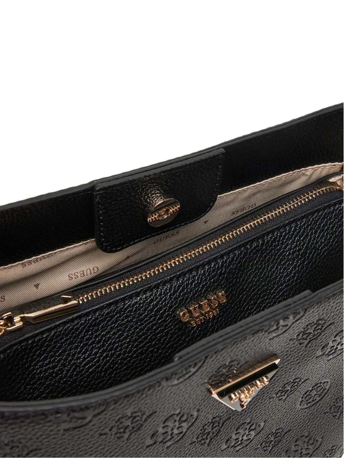 GUESS Borsa Donna CRESIDIA II BUCKET HWPD98 88040 BLO BLACK LOGO - Image 2