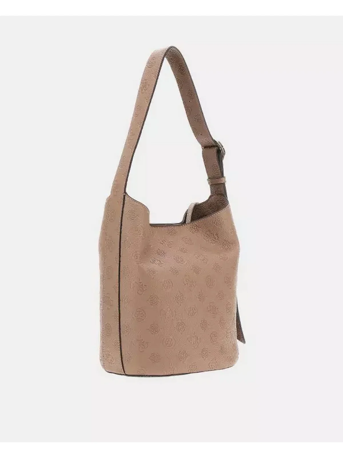 GUESS Borsa Donna CRESIDIA II BUCKET HWPD98 88040 DKO DARK TAUPE LOGO - Image 4