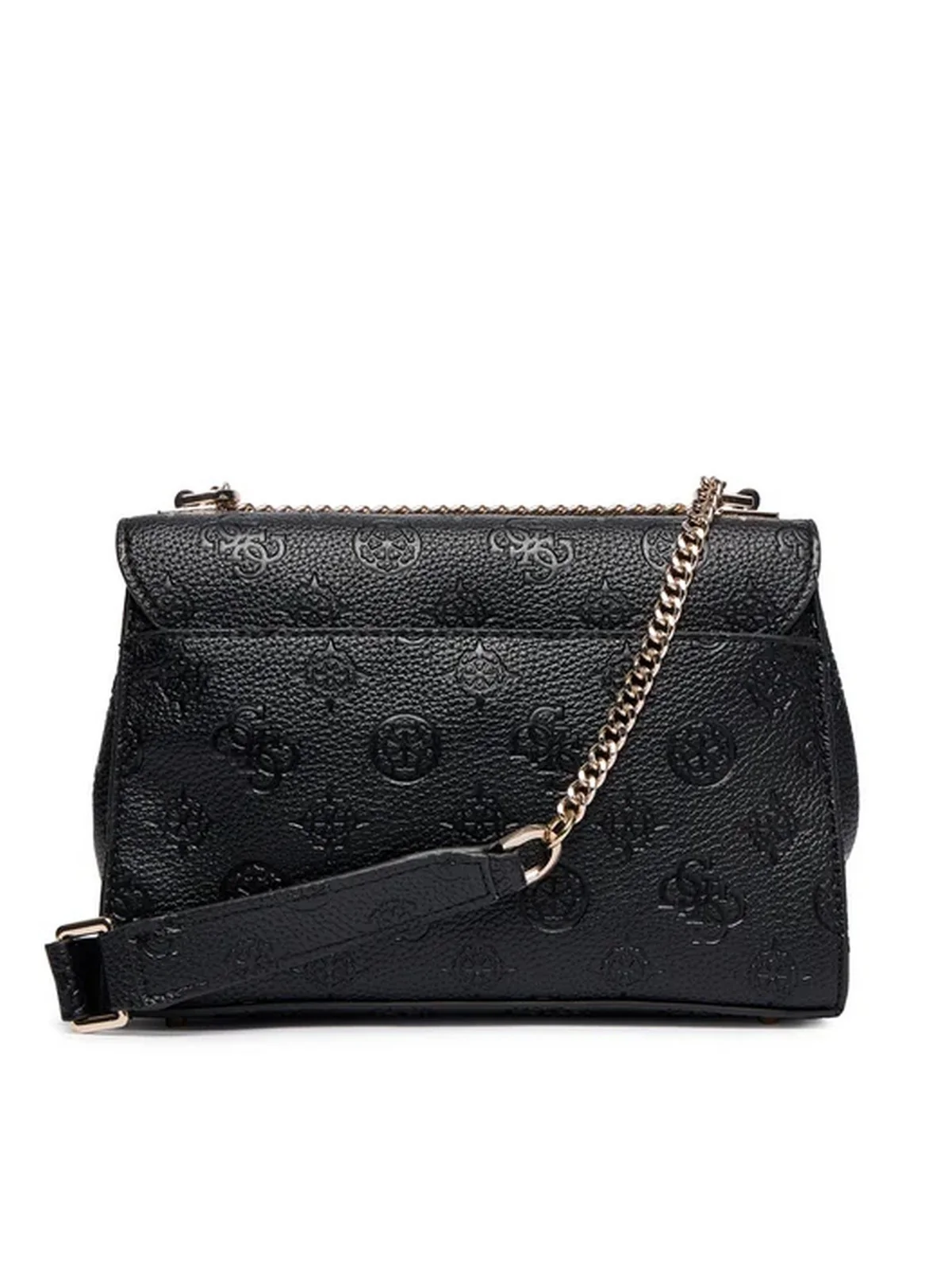 GUESS Borsa Donna CRESIDIA II CNVRTBL XBODY FLAP HWPD98 88210 BLO BLACK LOGO - Image 3