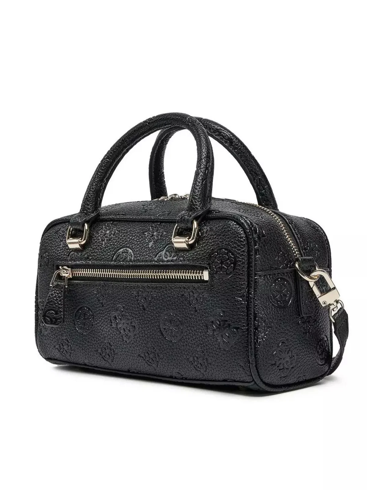 GUESS Borsa Donna CRESIDIA SMALL SATCHEL HWPG93 49050 BLA BLACK - Image 3