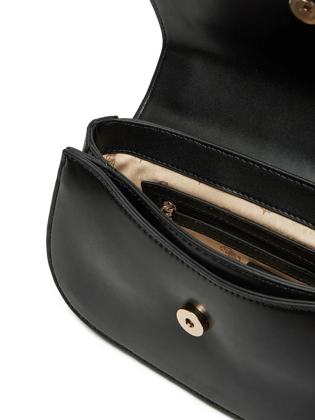 GUESS Borsa Donna DARYNA CONVERTIBLE XBODY FLAP HWVG94 93210 BLA Nero - Image 4