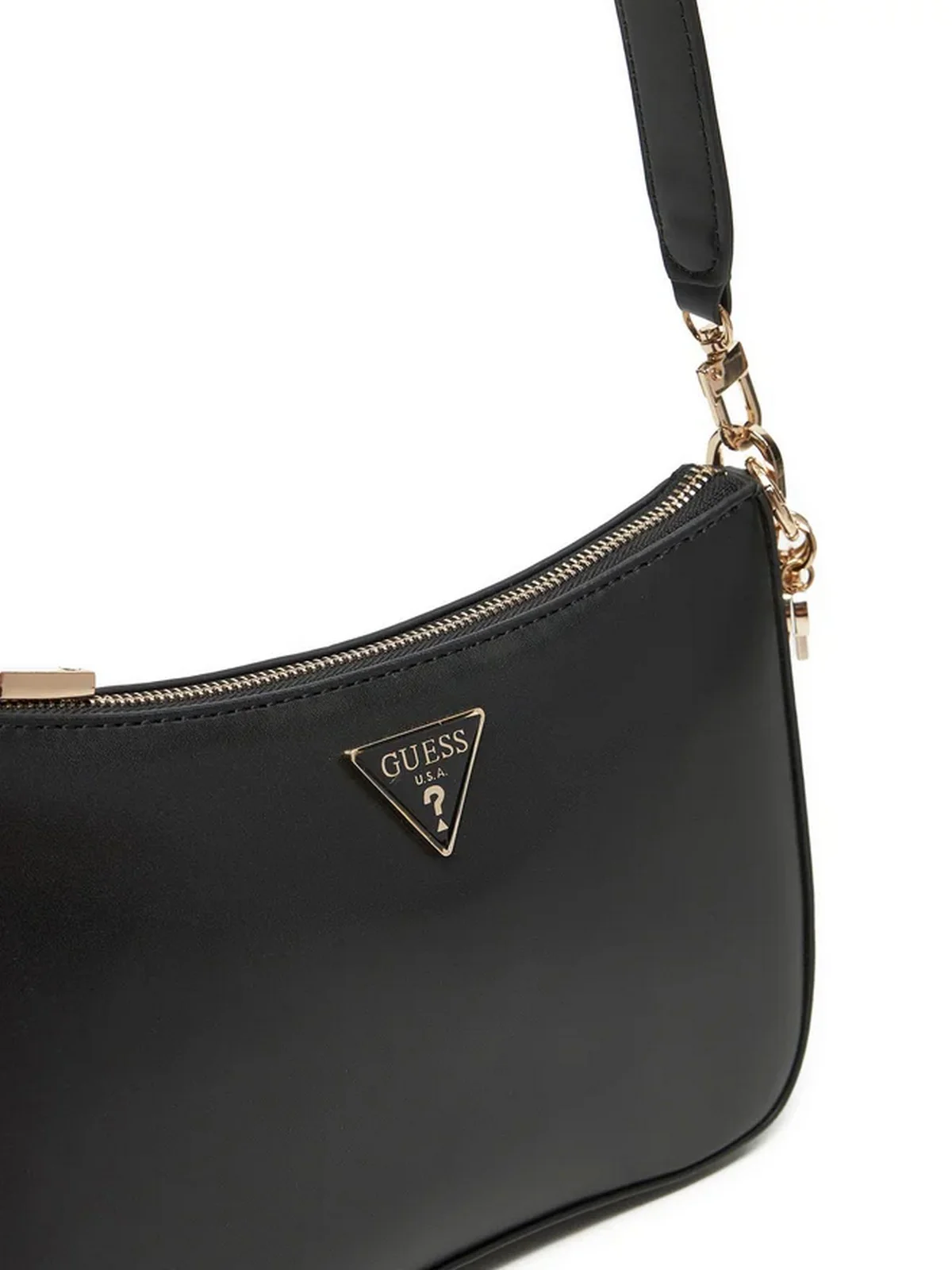 GUESS Borsa Donna DARYNA TOP ZIP SHOULDER BAG HWVG94 93180 BLA Nero - Image 2